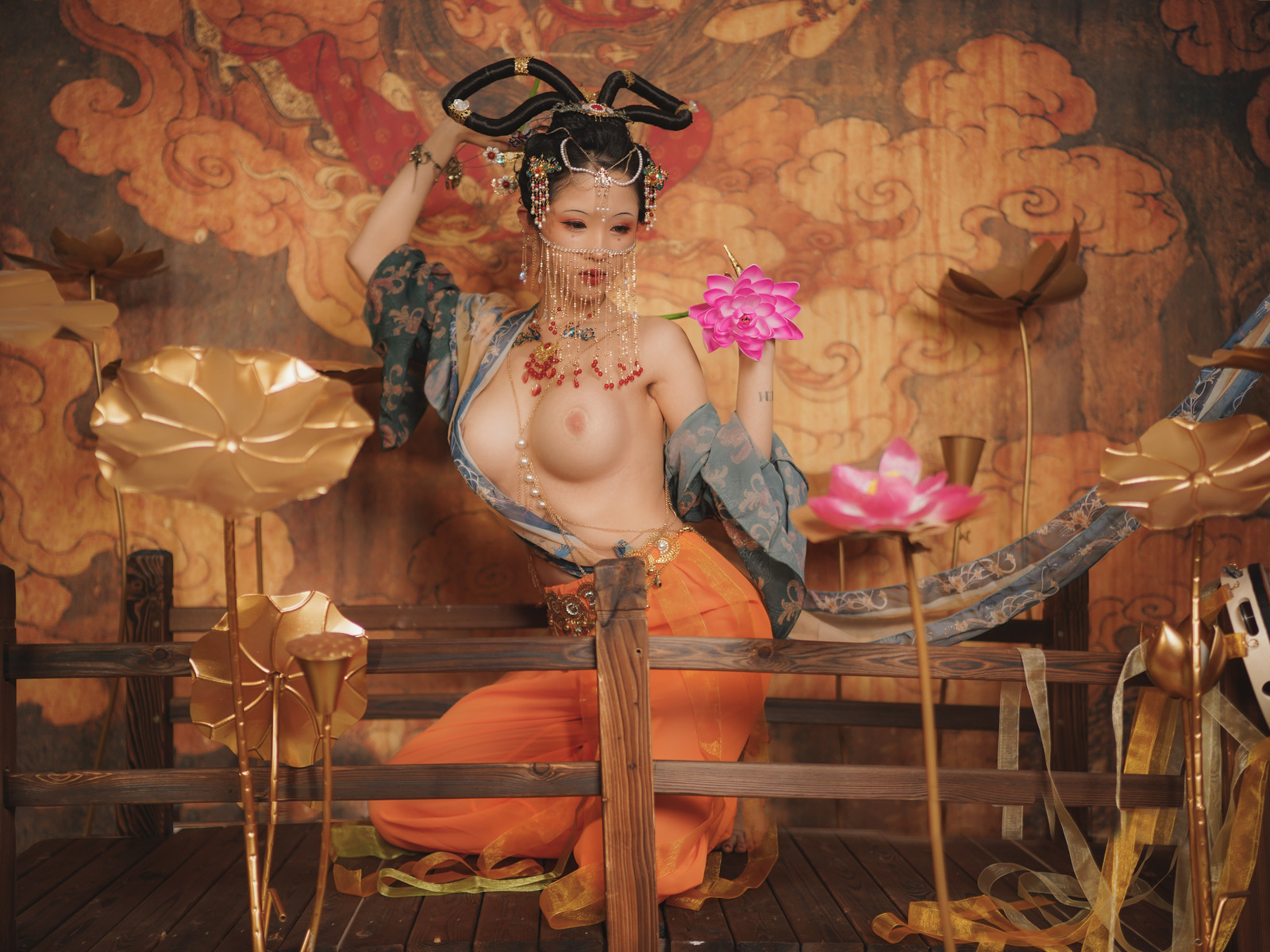 Cosplay 钛合金TiTi 画中仙(18)