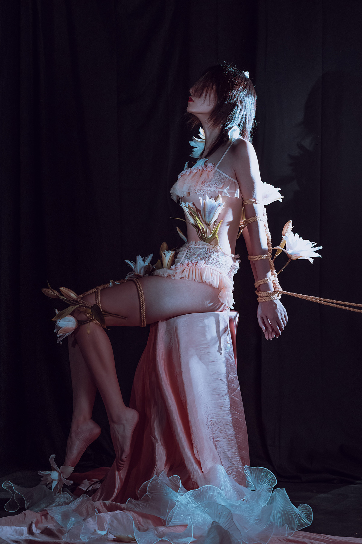 云溪溪 Cosplay 花与绳 Flower and Rope(21)