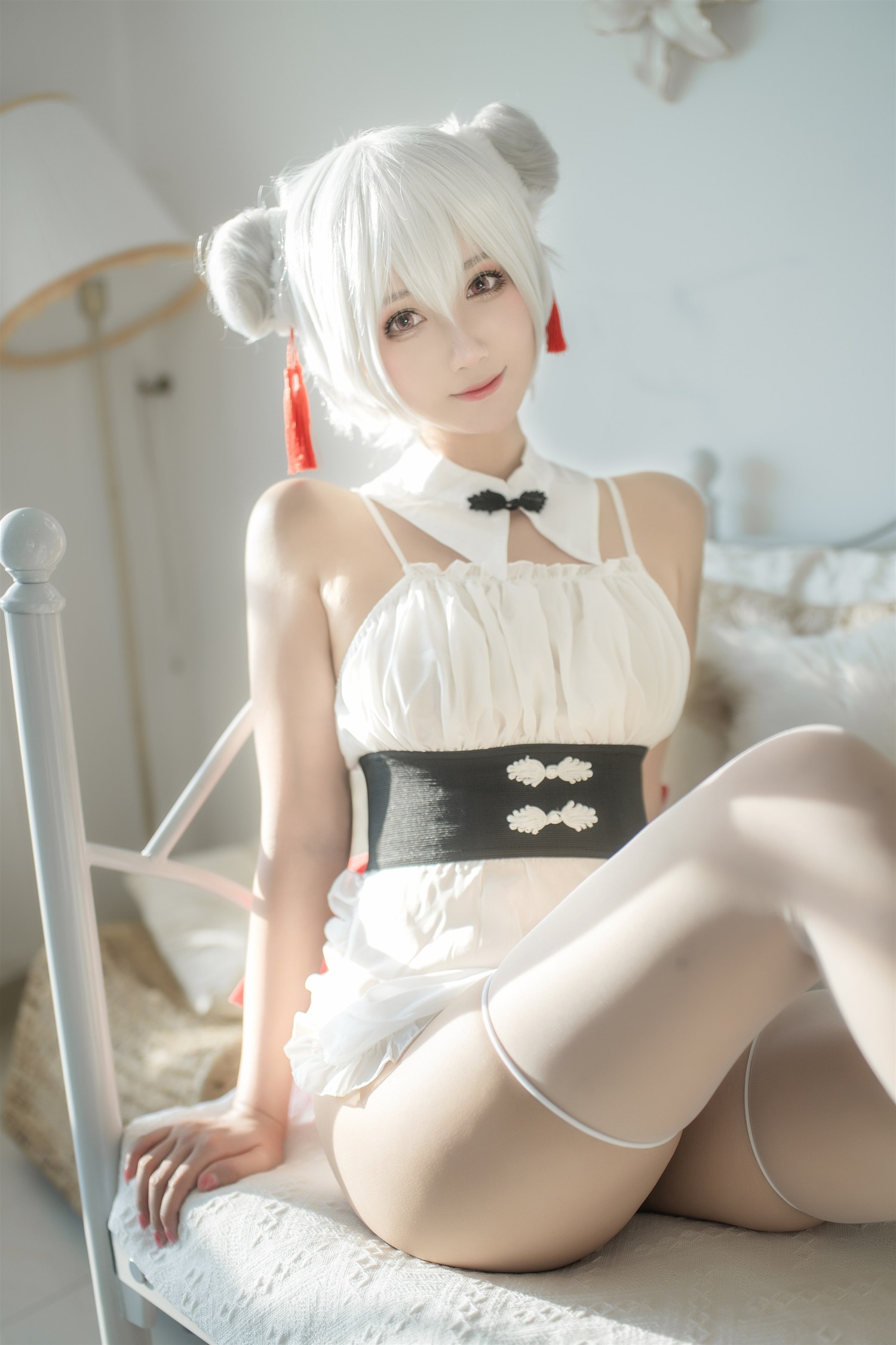 Cosplay 羽生三未 中華厨娘(23)