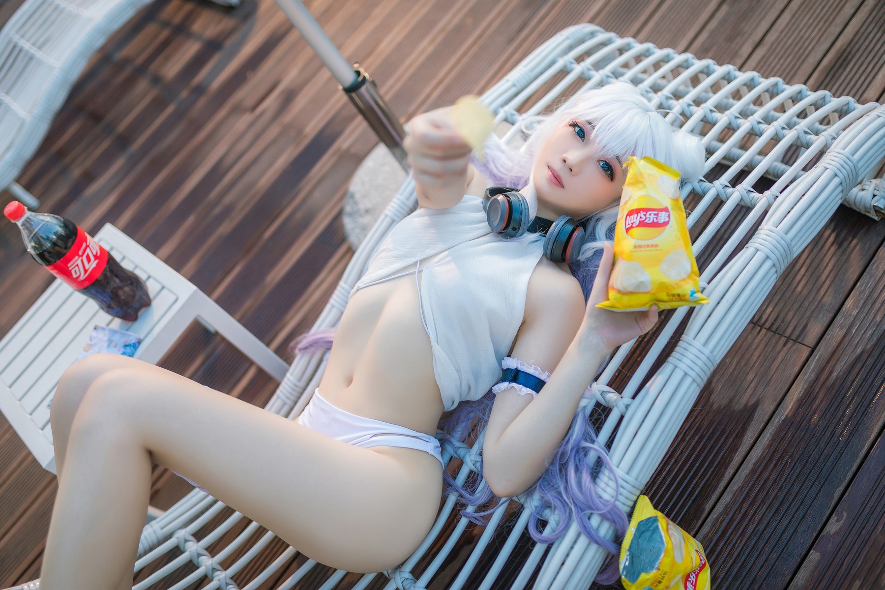 Cosplay 焖焖碳 恶毒泳衣 Vicious Swimsuit(36)