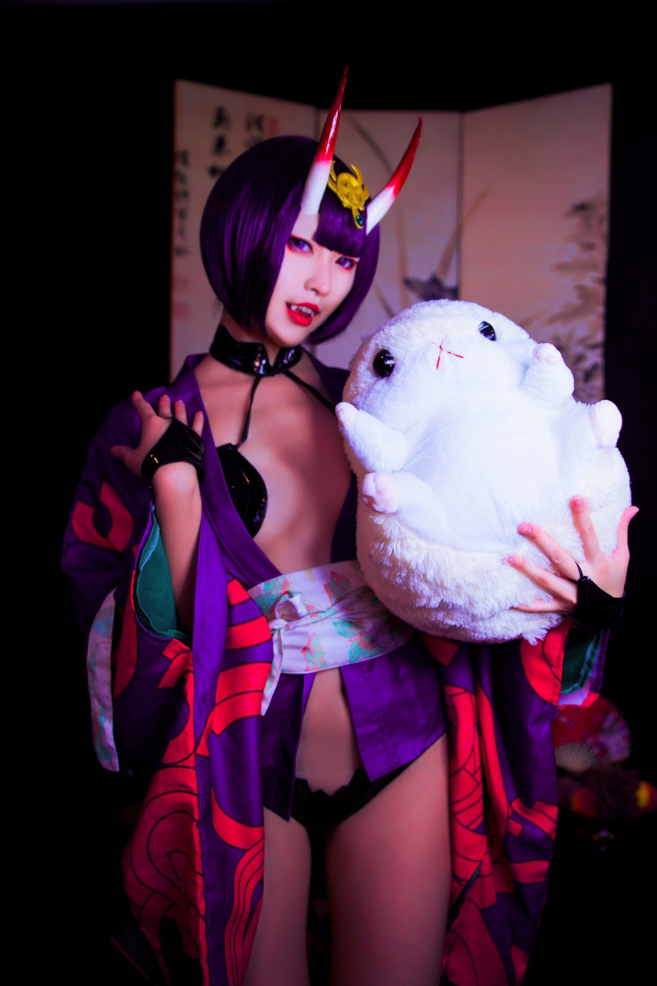 Cosplay Misswarmj 酒吞童子女仆 Shuten Douji(6)