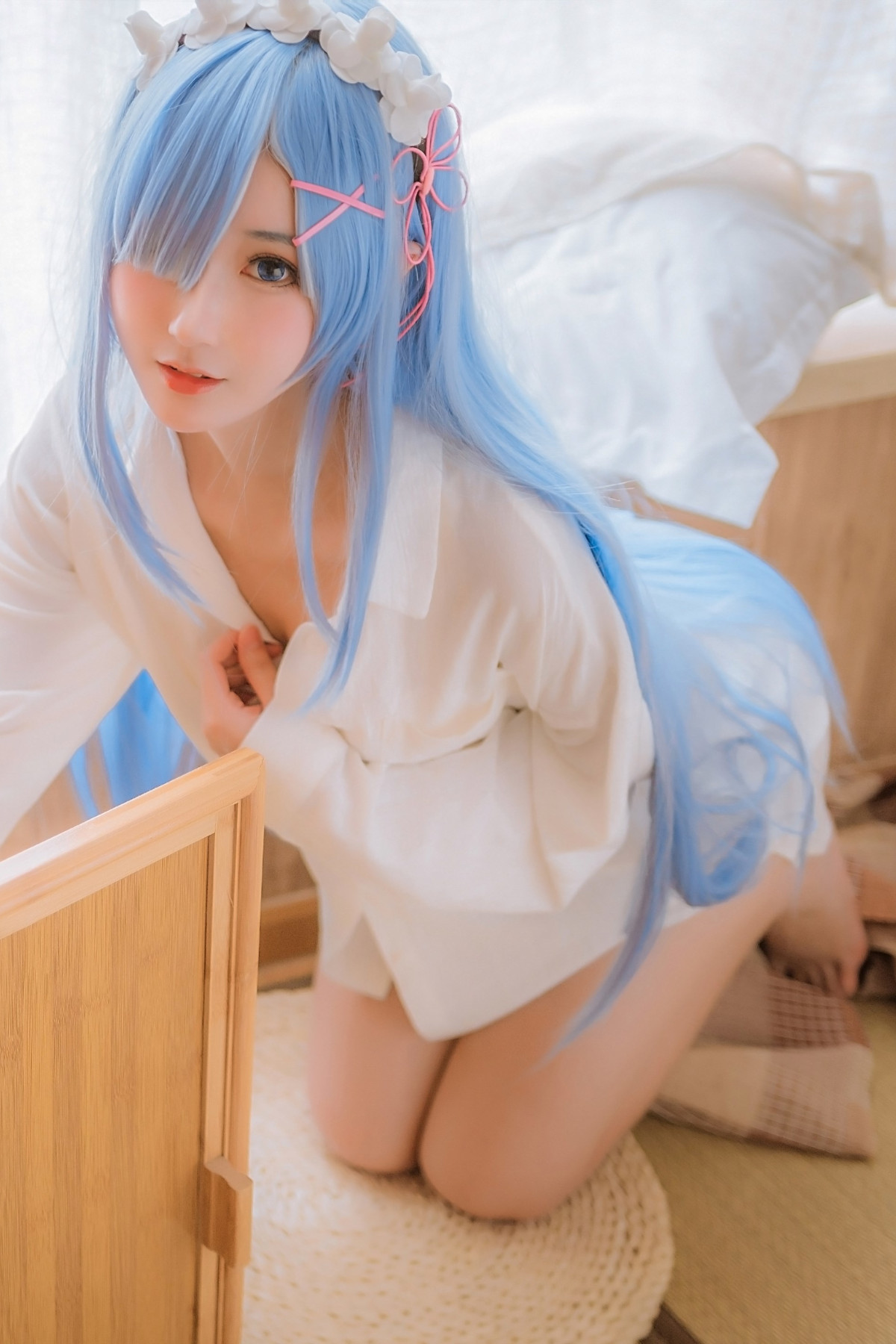 Cosplay 羽生三未图集 蕾姆(4)