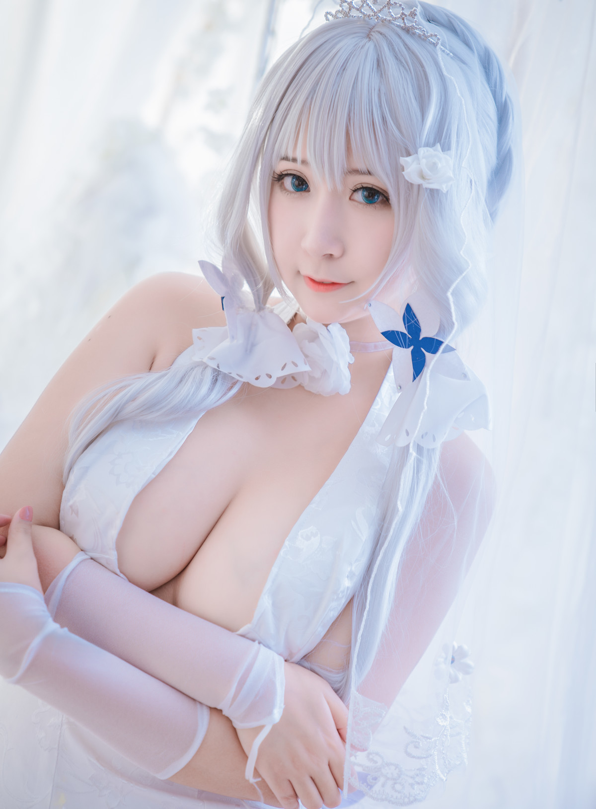 Cosplay 猫九酱Sakura 碧蓝誓约 Set.01(35)