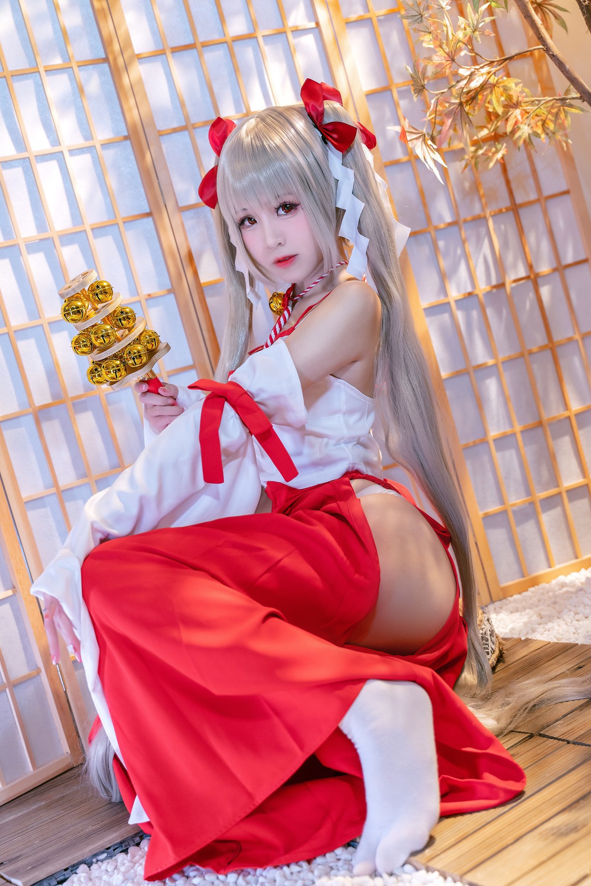 Cosplay 可畏巫女 miko酱(19)