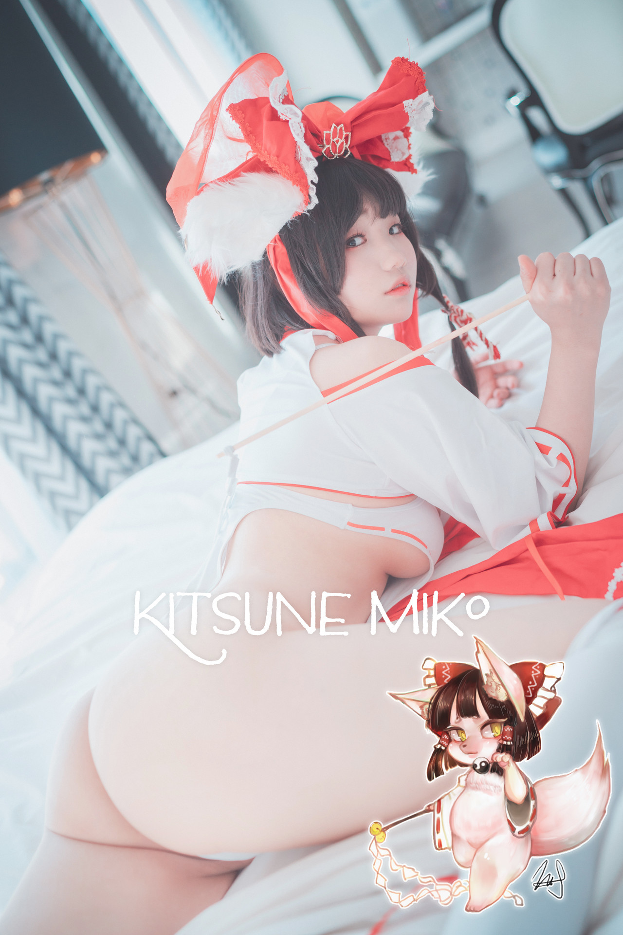 Mimmi 밈미, [DJAWA] Kitsune Miko A.Ver