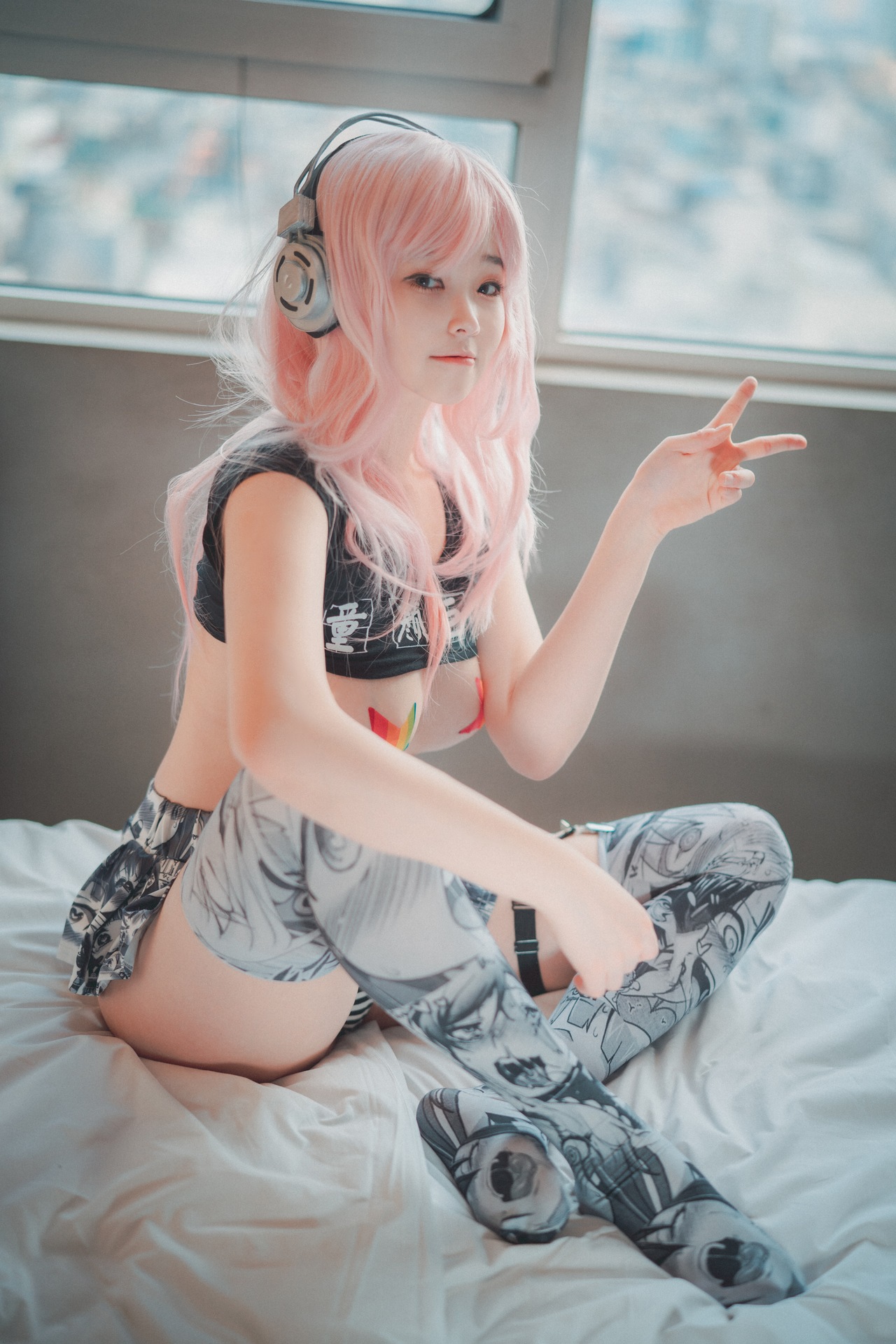 Bambi 밤비, [DJAWA] Sonico w/ Micro-top (Super Sonico)(26)