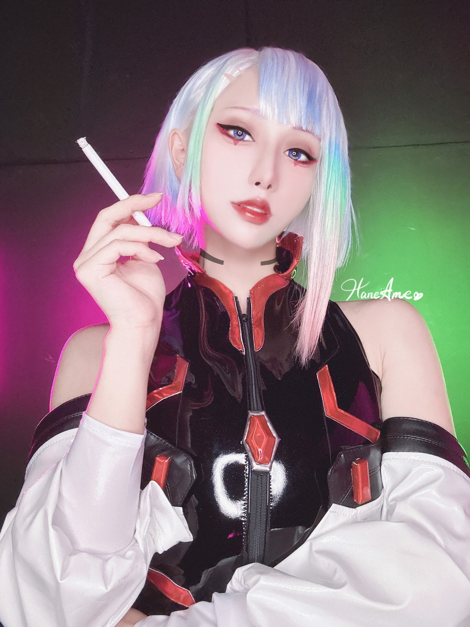 Hane Ame 雨波写真 – Cyberpunk Lucy(28)