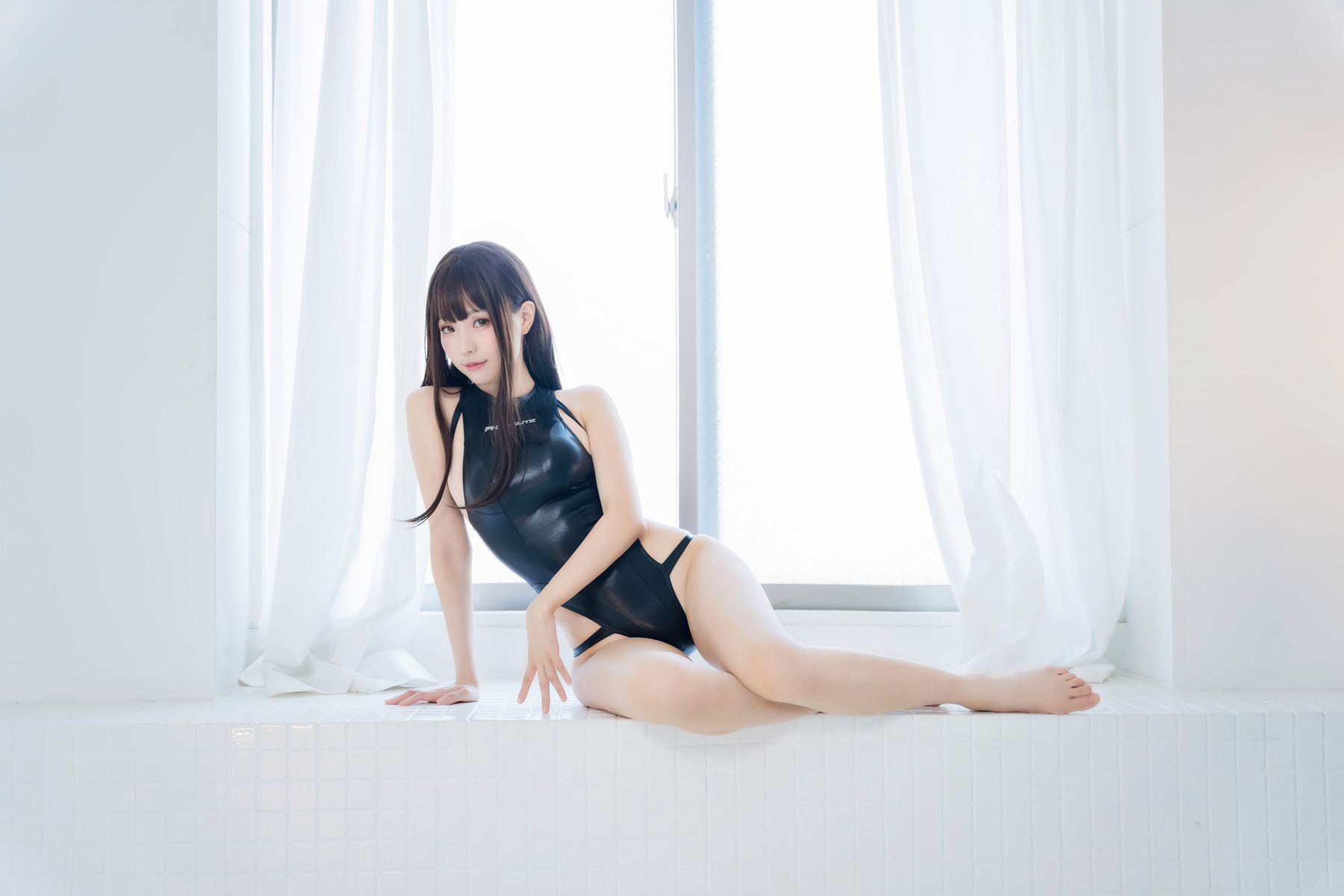 Cosplay ElyEE子 Racing Swimsuit 競泳水手服 Set.02