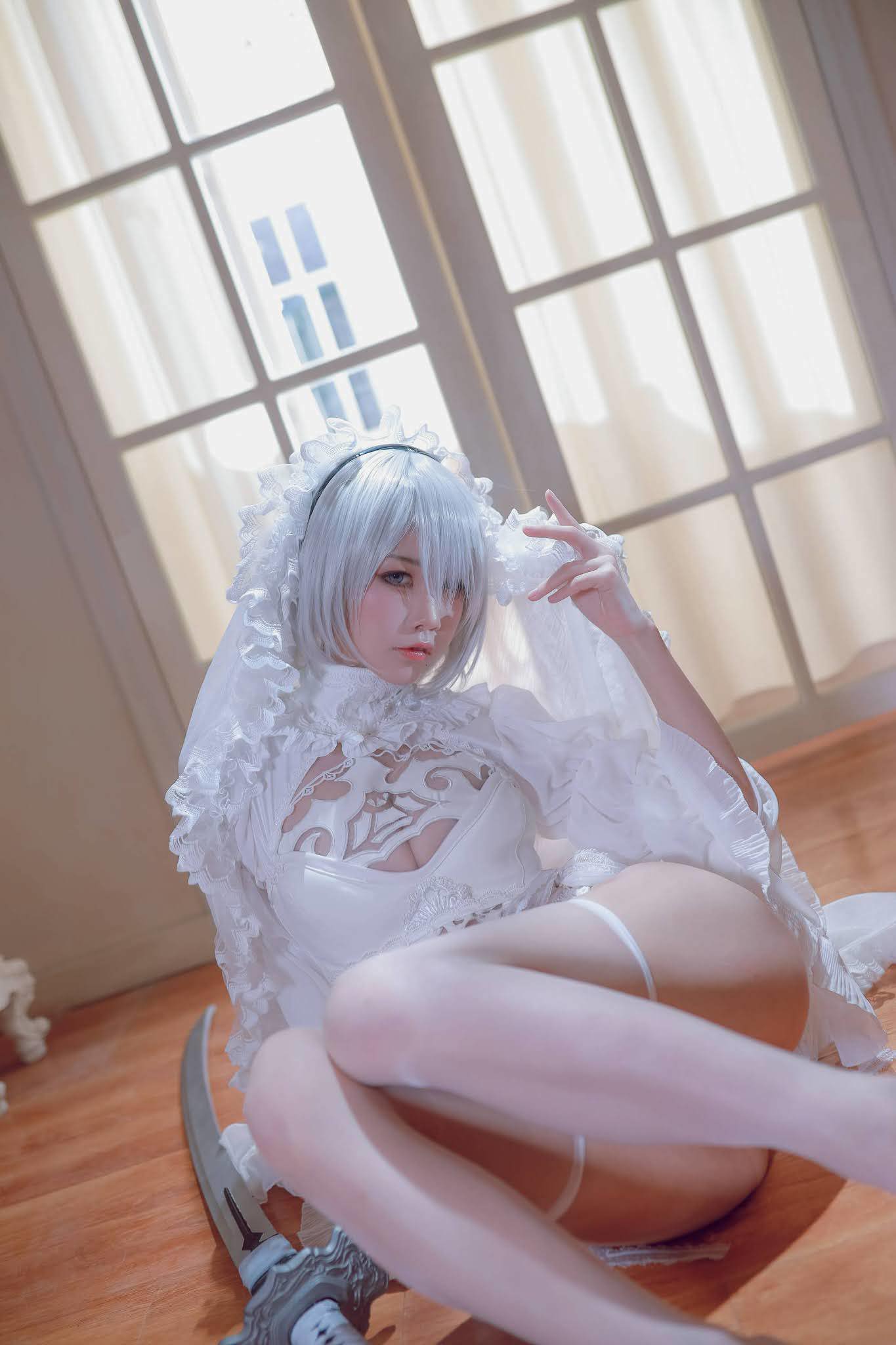 [水淼Aqua] 2B White Version NieR_Automata ニーア オートマタ(15)