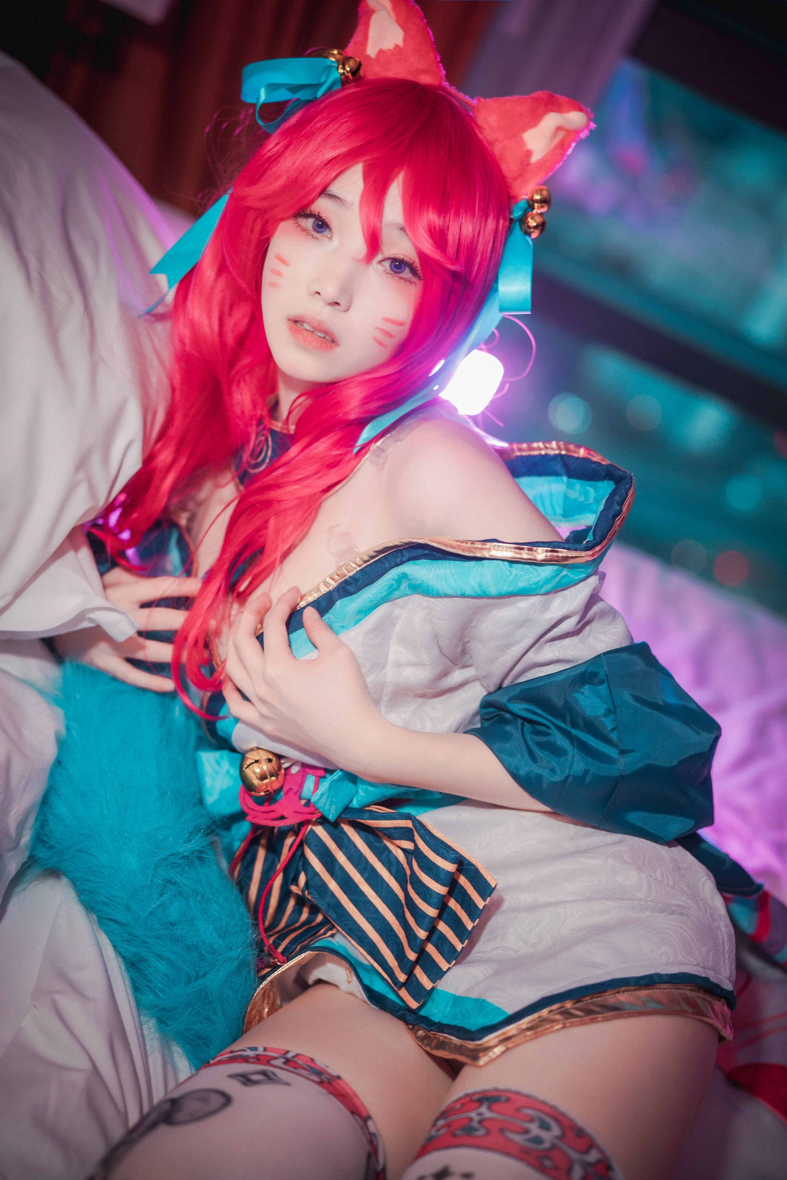 DJAWA Photo – Bambi (밤비) : “Spirit Blossom Ahri (League of Legends)”  145P(31)