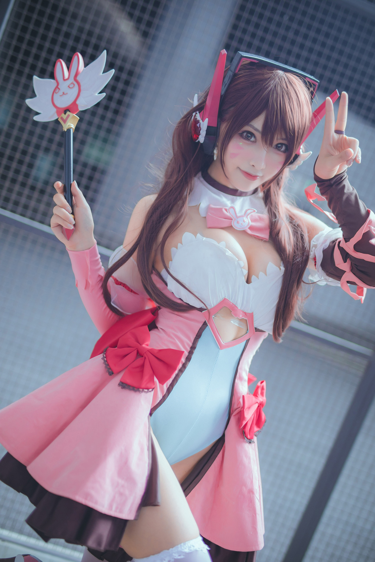 只是简言 Cosplay Magica D.Va(5)