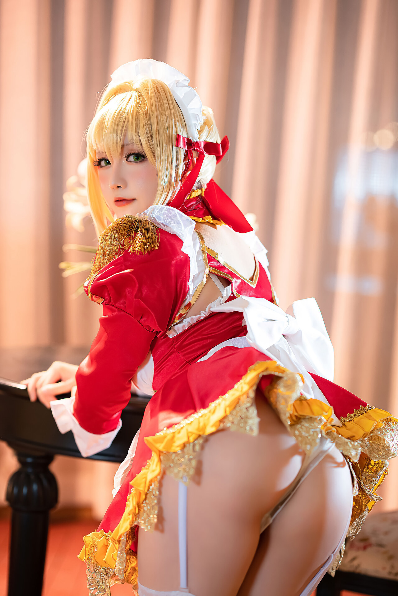 [Hoshilily 星之迟迟] Nero Claudius Maid ネロ・クラウディウス(25)