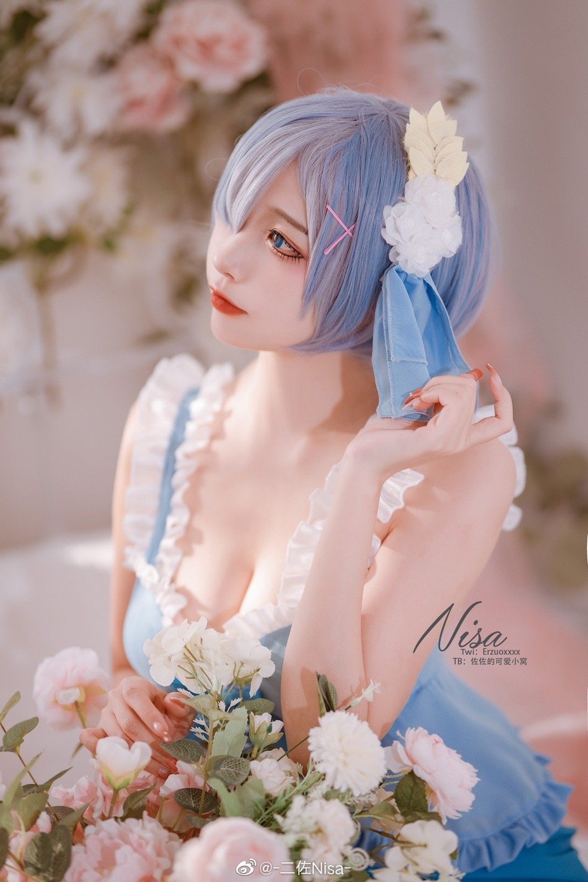 二佐Nisa Cosplay 蕾姆(10)