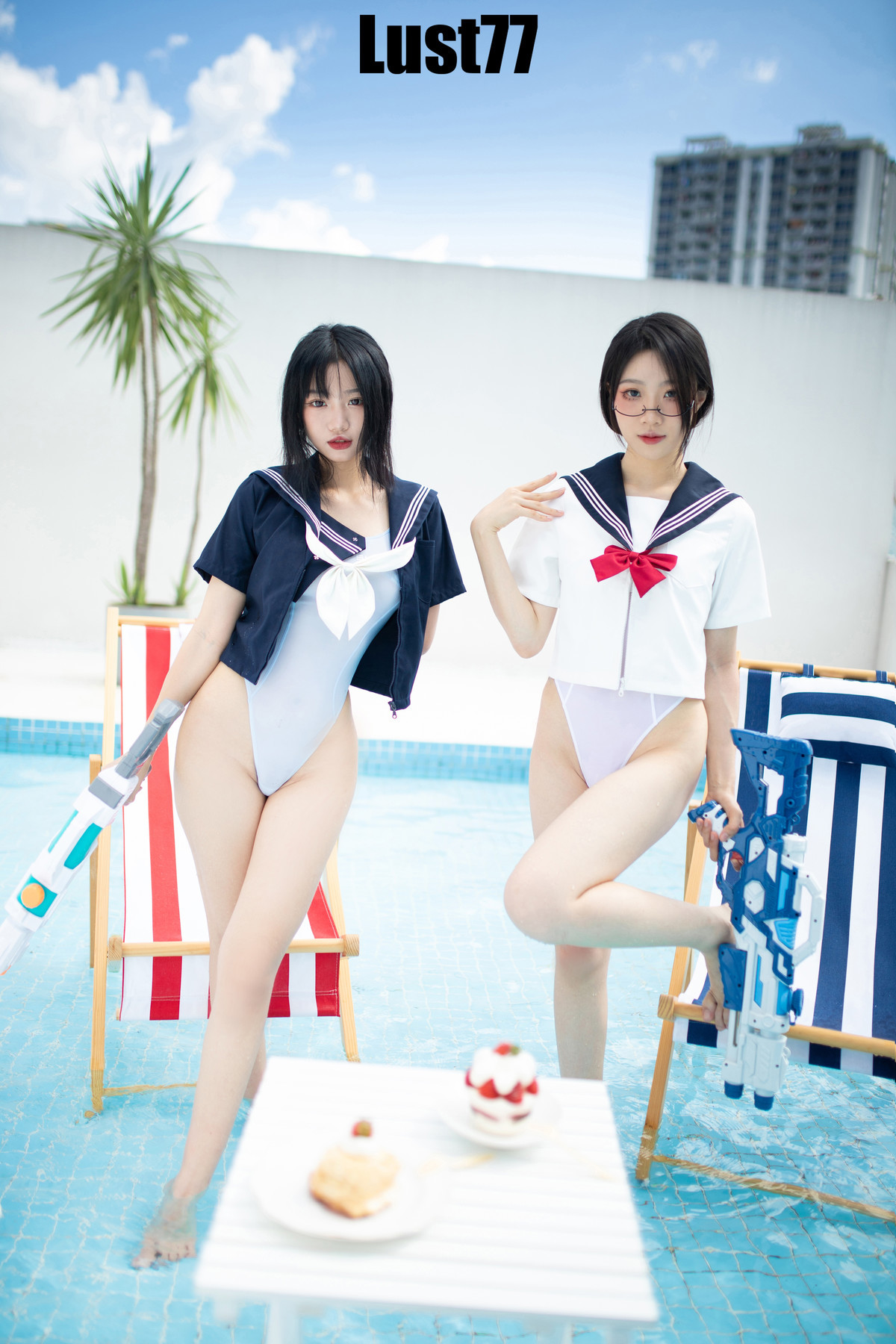 Cosplay 柒柒要乖哦 清凉夏日(26)