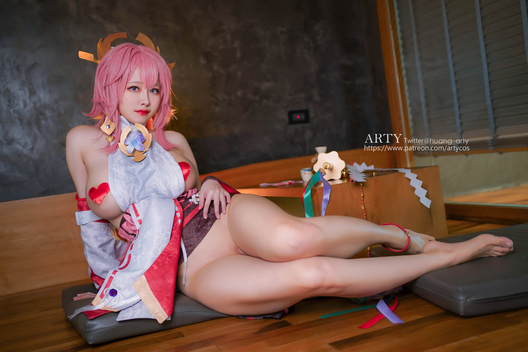 Arty亞緹 Cosplay 八重神子 Yae Miko(13)