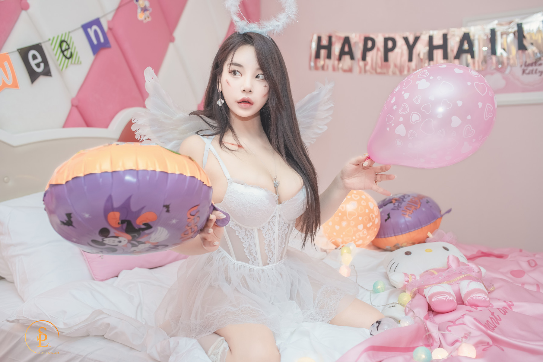 Zzyuri 쮸리, [SAINT Photolife] Pink Halloween(18)