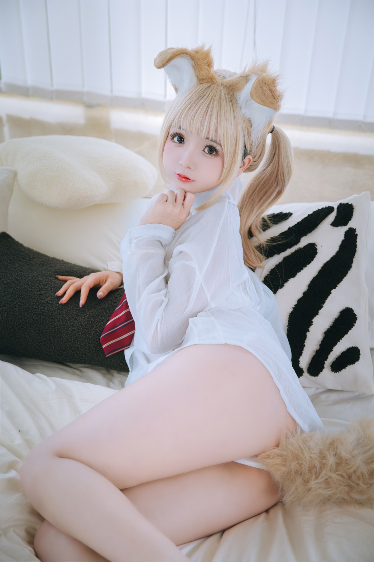 Cosplay 日奈娇 衬衫小狗 Set.01(4)