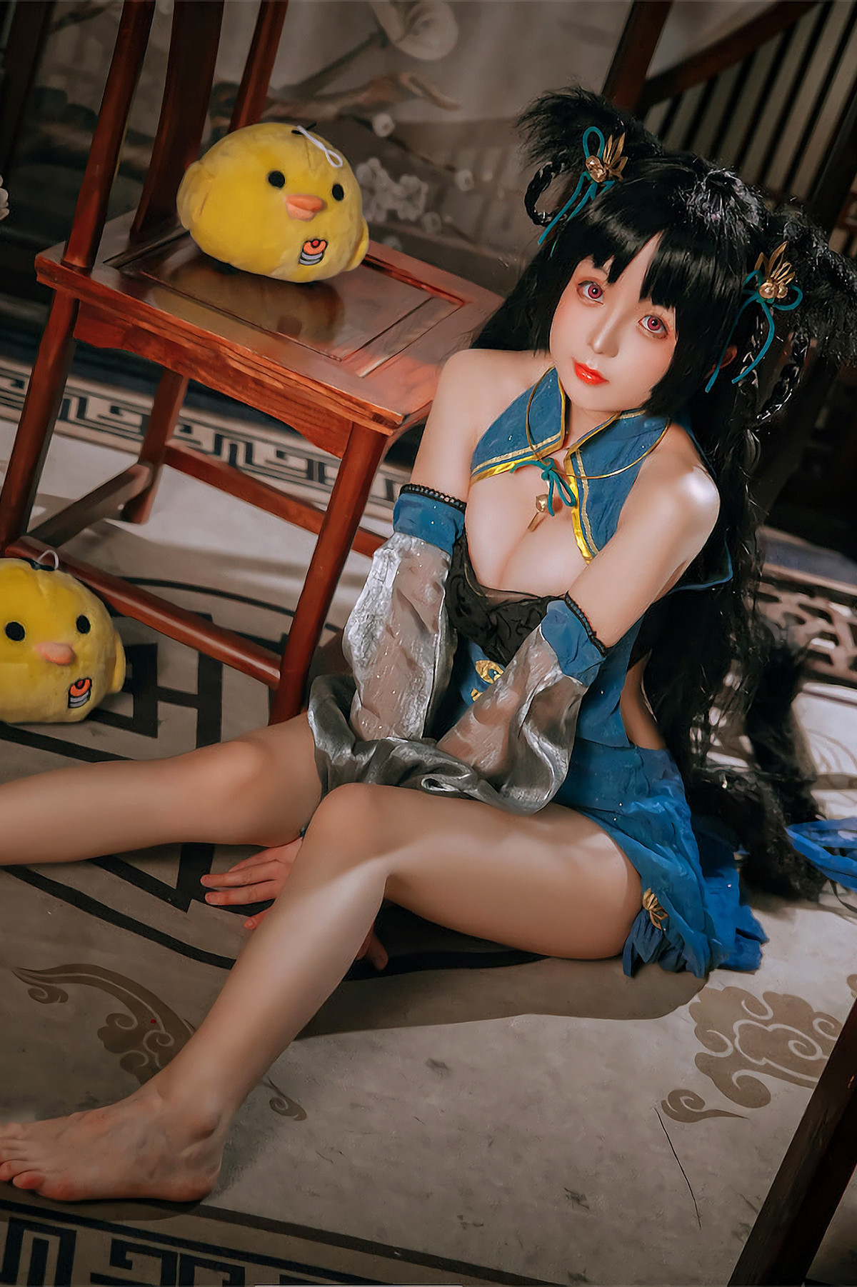 Cosplay Rinaijiao日奈娇 碧蓝航线 大潮旗袍(7)