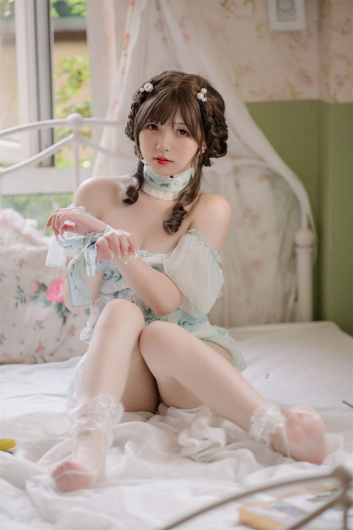 Cosplay 花玲 豌豆公主仆(49)