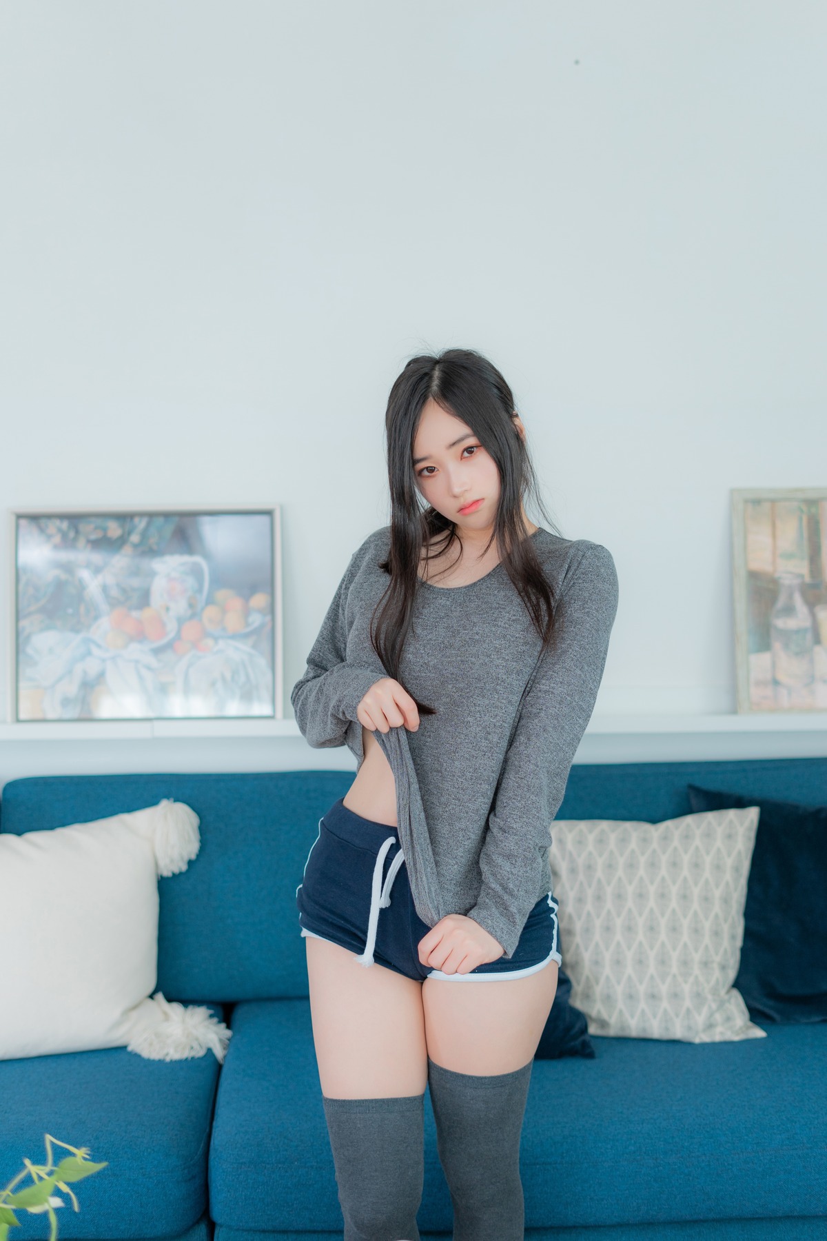 Bambi 밤비, [CreamSoda] Over knee socks Set.02(30)