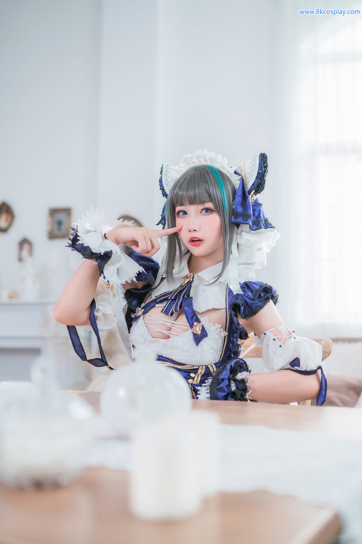 [Momoko葵葵] 柴郡 Cheshire Maid(23)