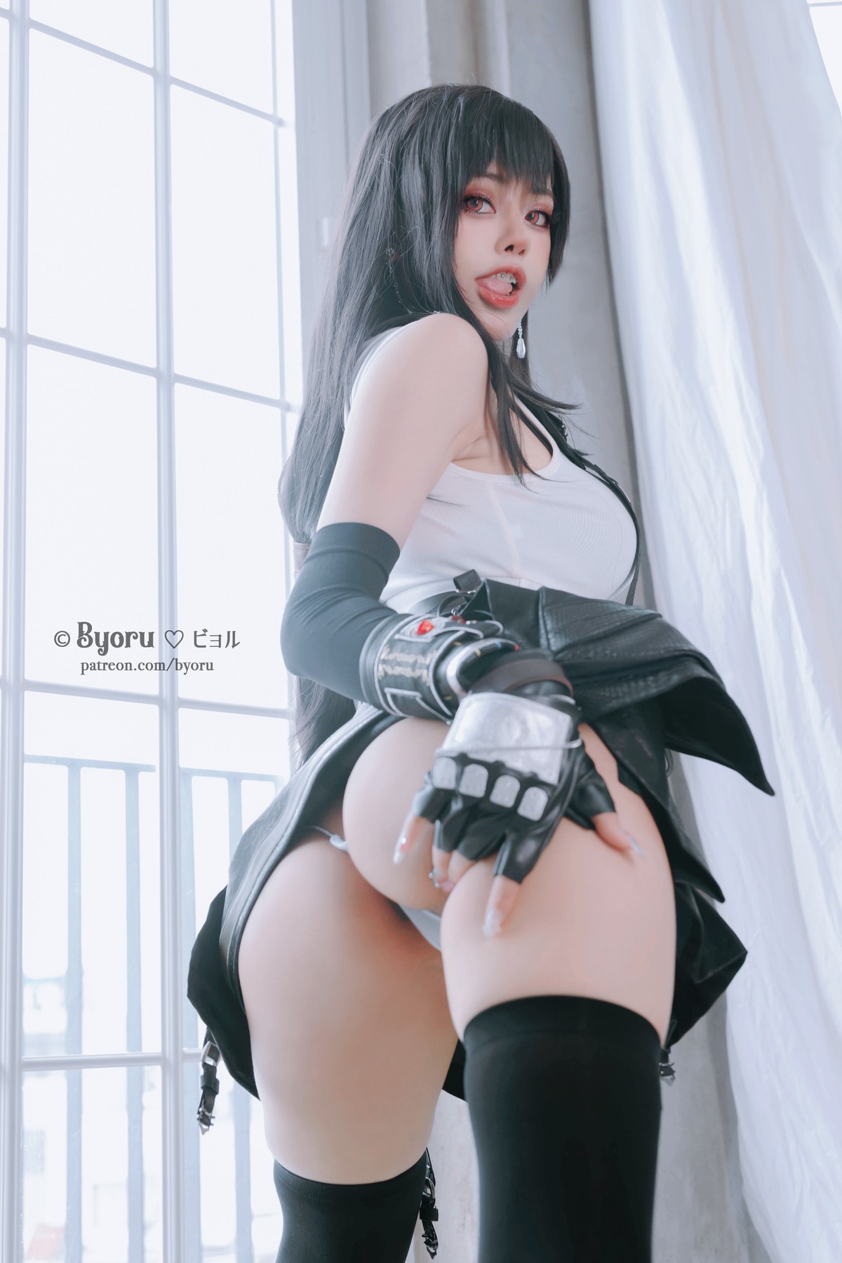 Cosplay 萝莉Byoru ティファ・ロックハート Tifa(2)