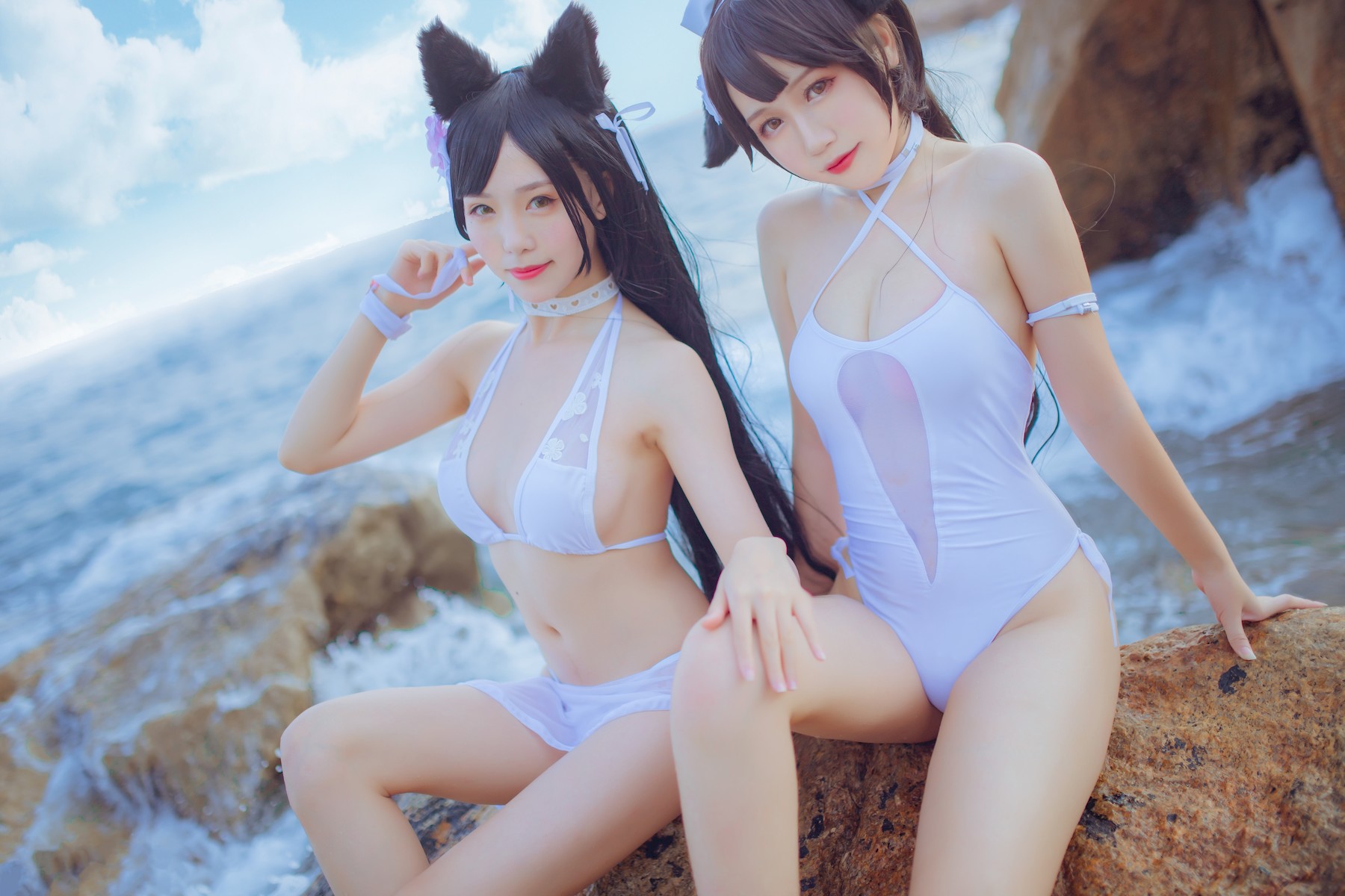 Cosplay 抖娘利世 Atago &#038; Takao(12)