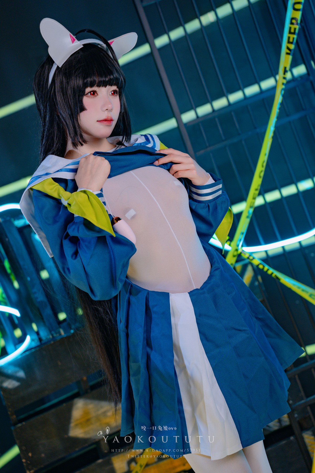 Cosplay 幼愛youmeko 修女 夏洛特(7)