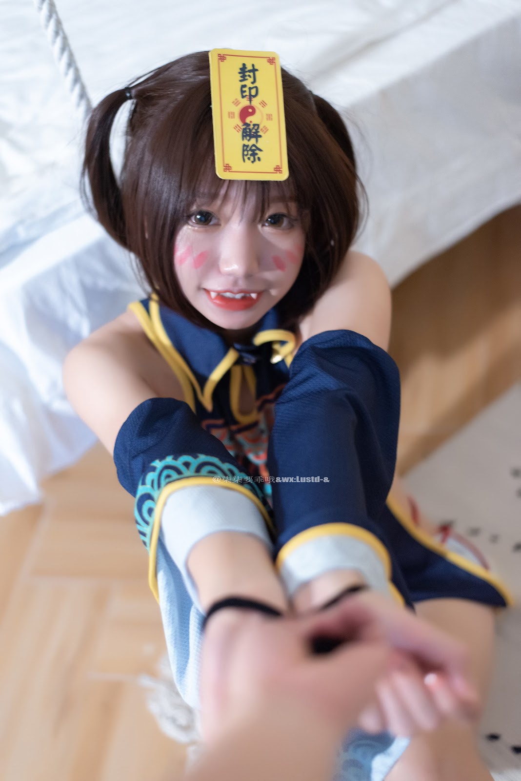 Cosplay 柒柒要乖哦 小僵尸(29)