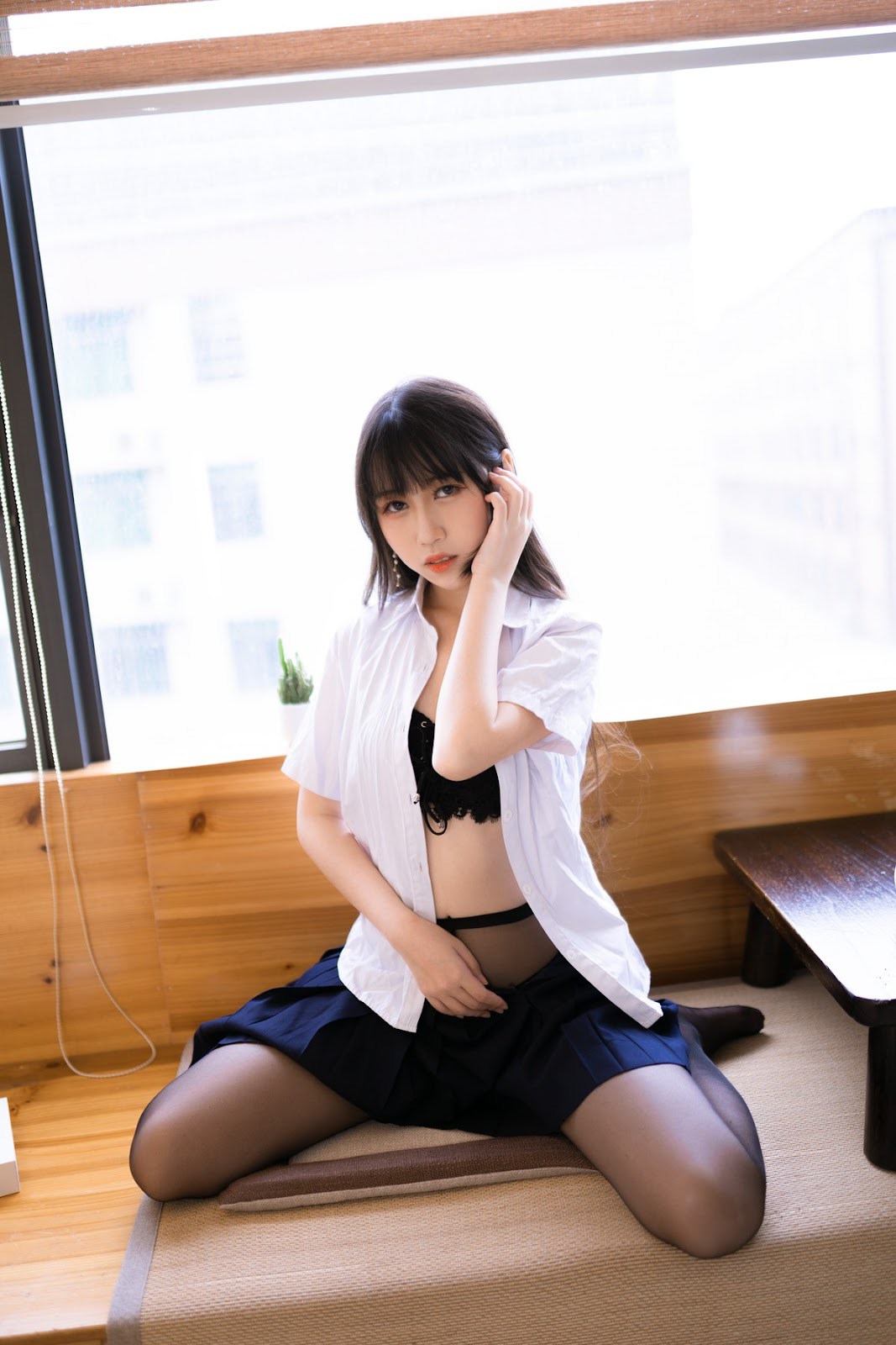 Cosplay 不呆猫 校服JK(53)