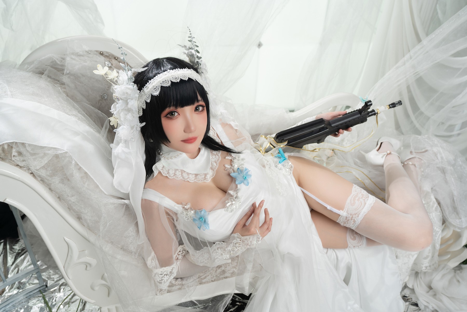 瓜希酱 Cosplay 95式花嫁(8)