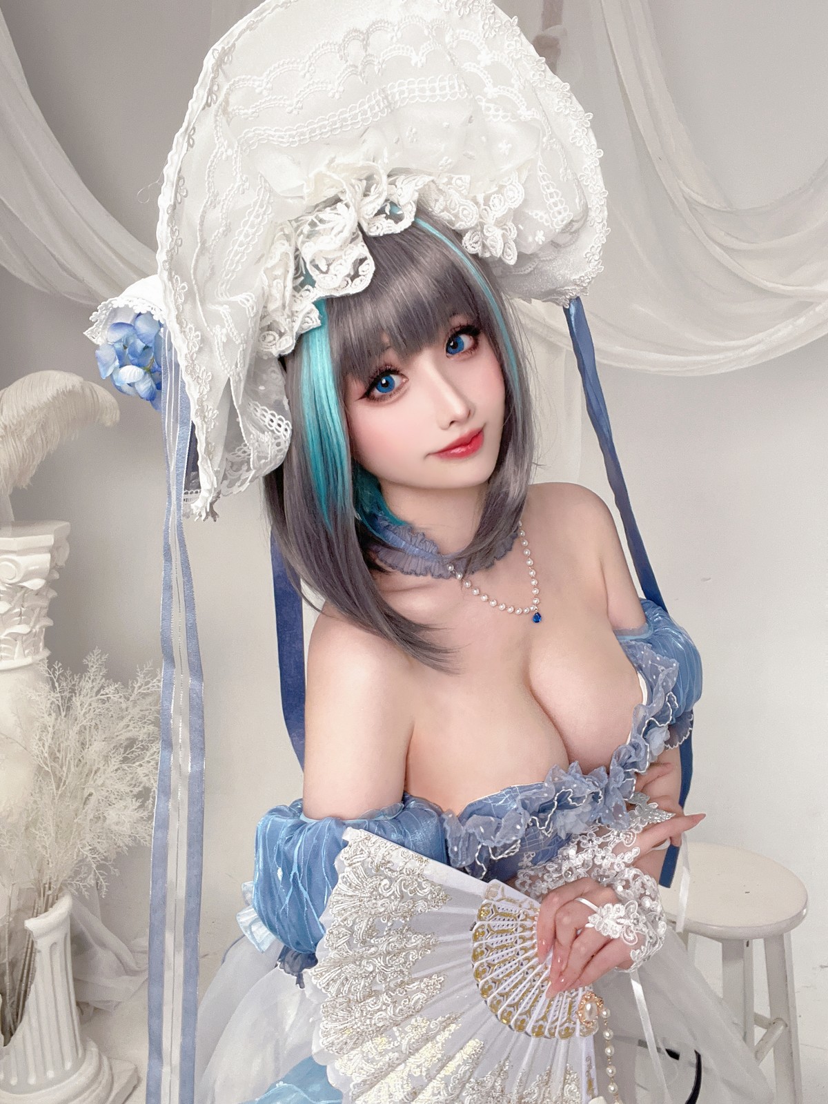 Cosplay Rioko凉凉子 柴郡冰雪公主(32)