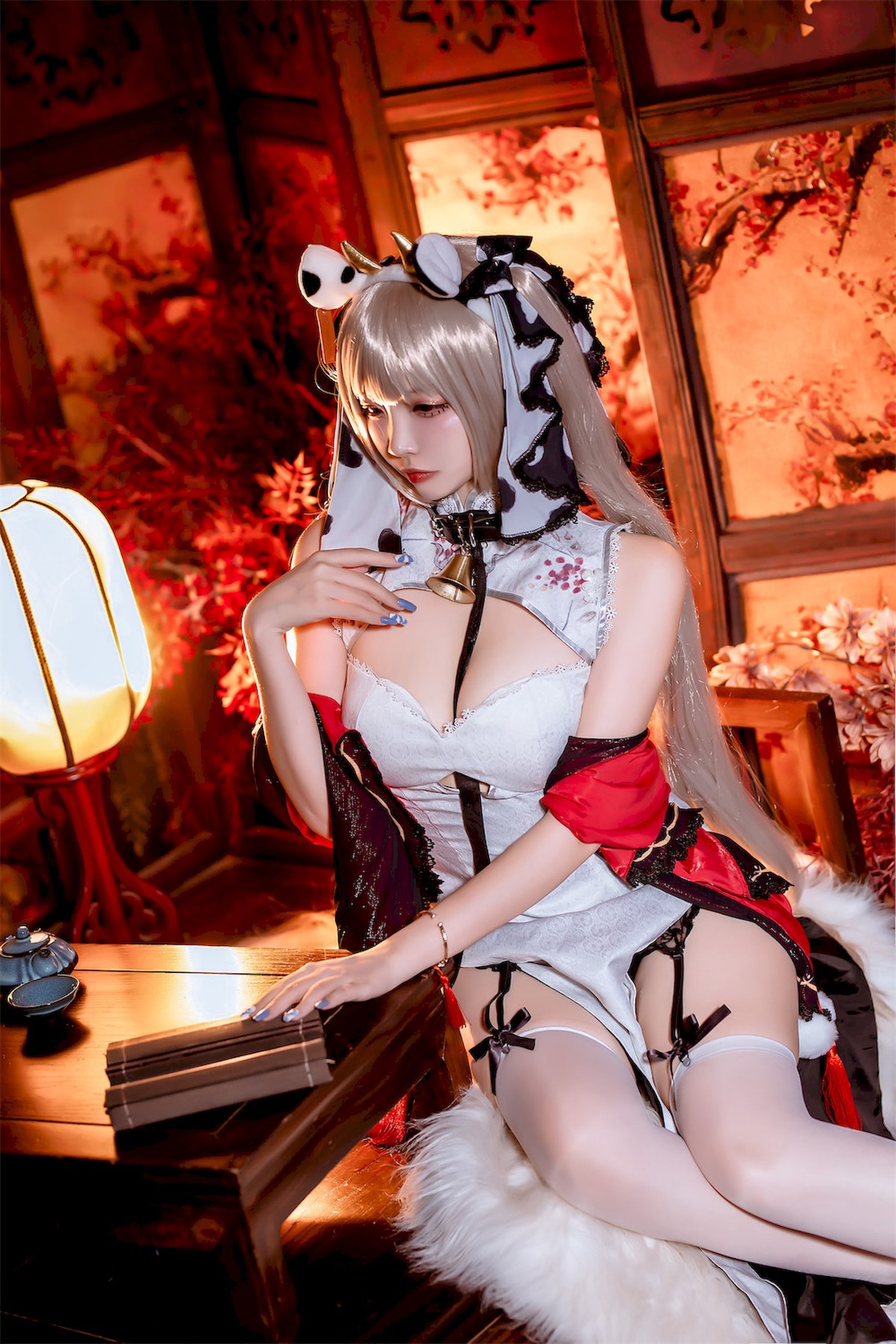 Cosplay 二佐Nisa 碧蓝航线可畏旗袍(12)