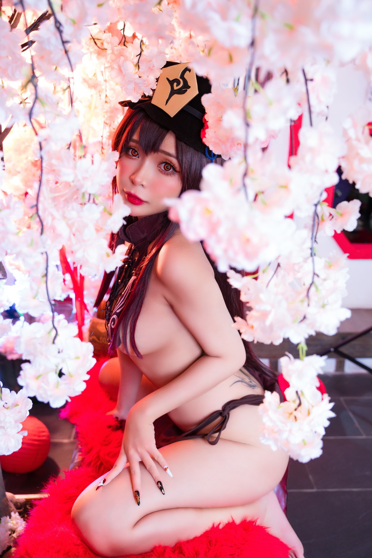 Cosplay Umeko.J Genshin HuTao 胡桃 Set.01(12)