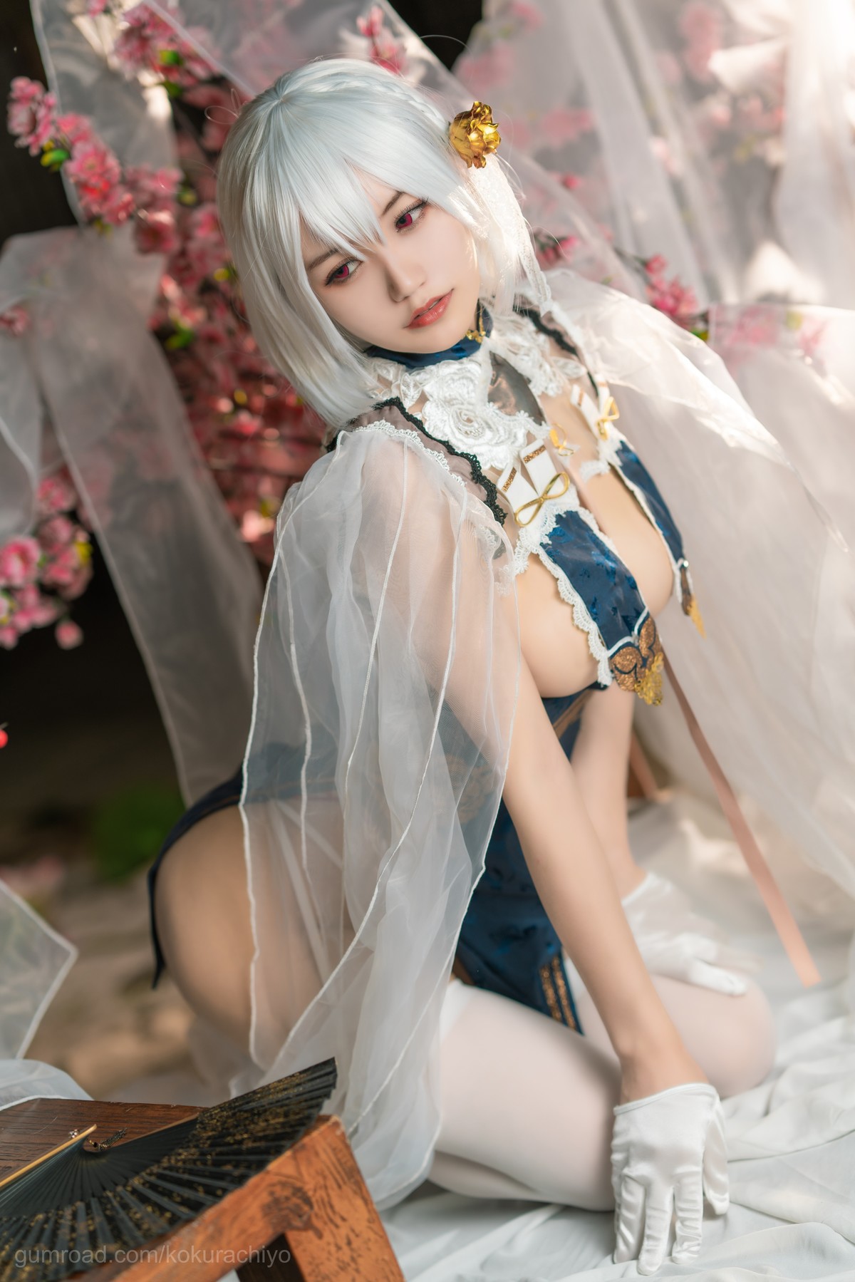 Cosplay 小仓千代 天狼星旗袍(10)