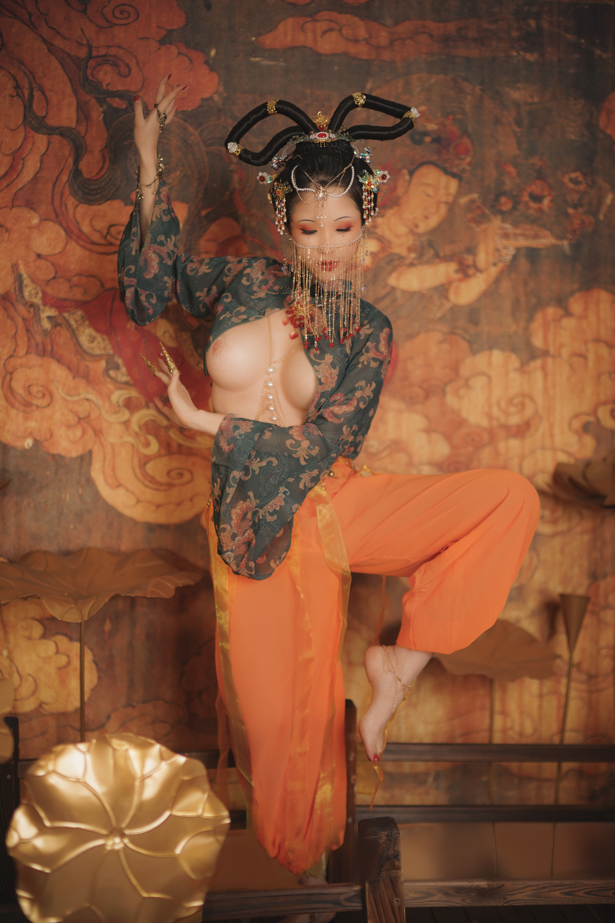 Cosplay 钛合金TiTi 画中仙(12)