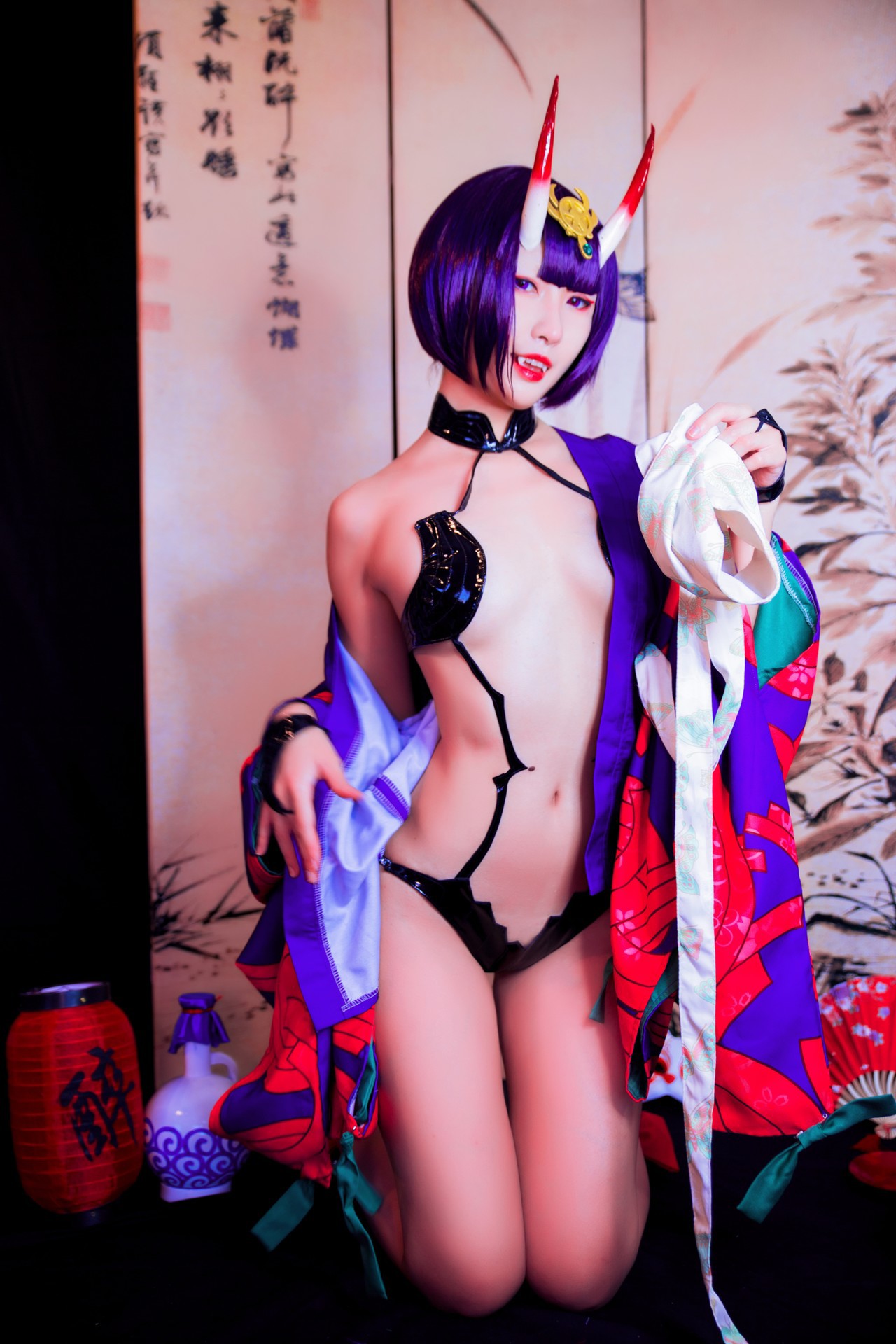 Cosplay Misswarmj 酒吞童子女仆 Shuten Douji(16)