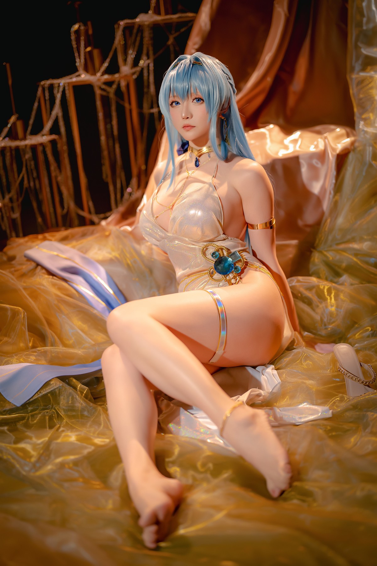 Cosplay 星之迟迟Hoshilily Nikke 海伦(19)