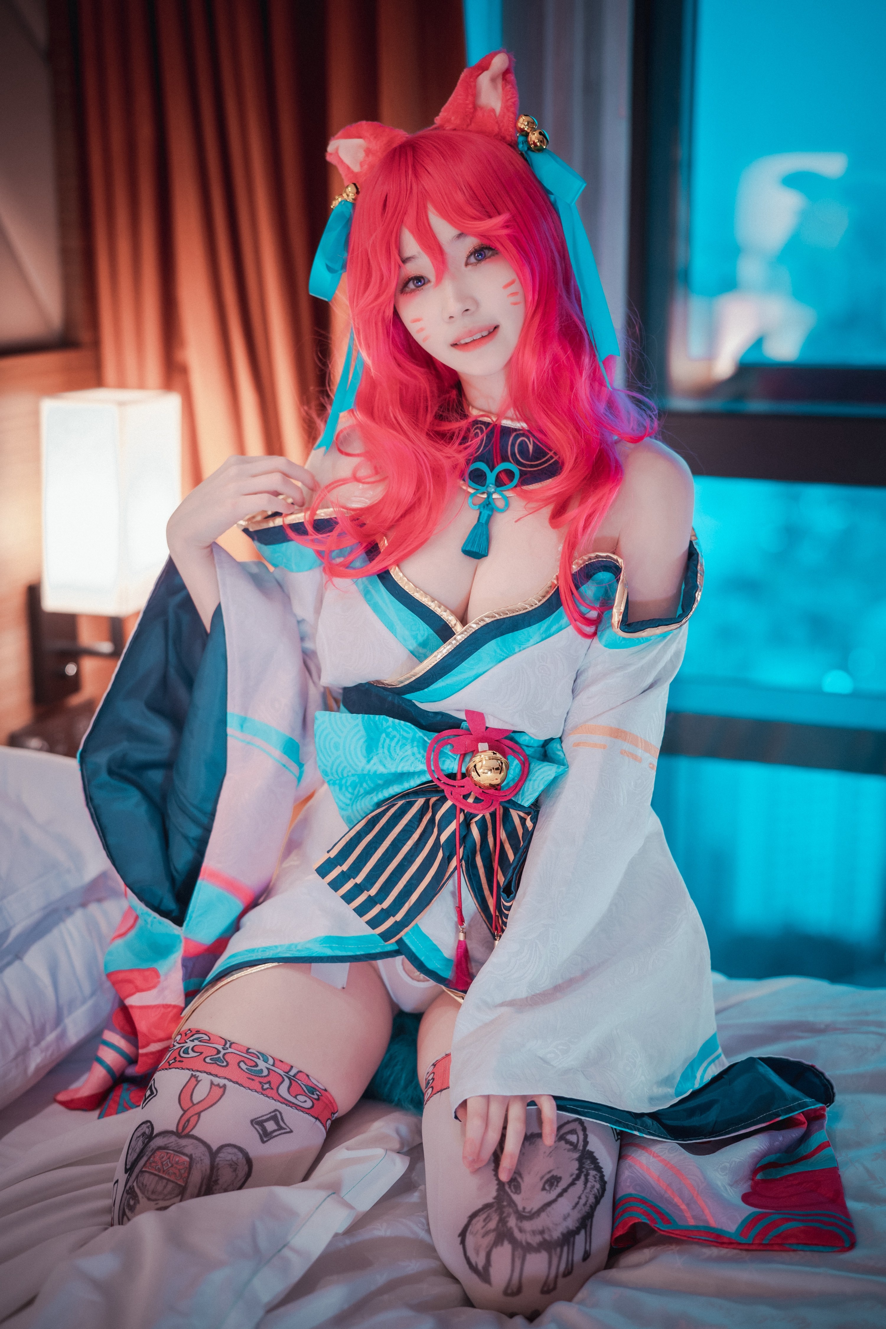 DJAWA Photo – Bambi (밤비) : “Spirit Blossom Ahri (League of Legends)”  145P(3)