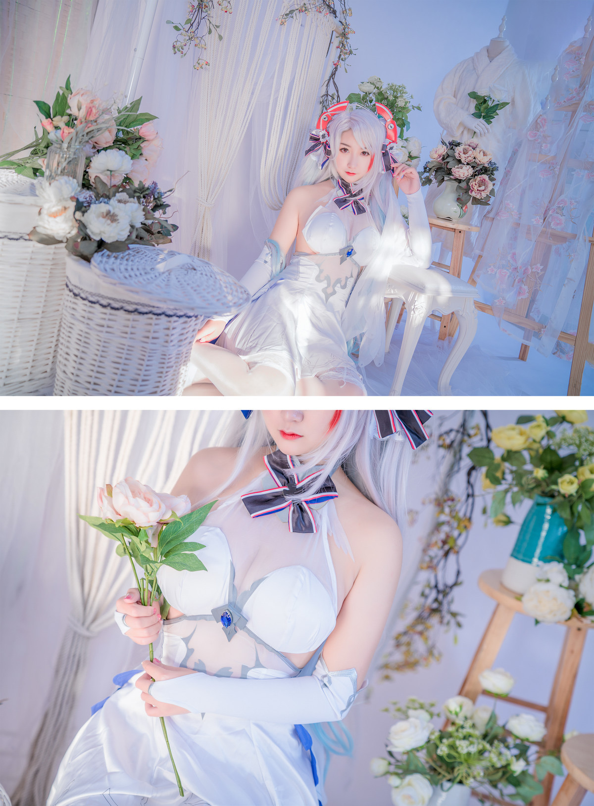 Cosplay 猫九酱Sakura 碧蓝誓约 Set.01(3)