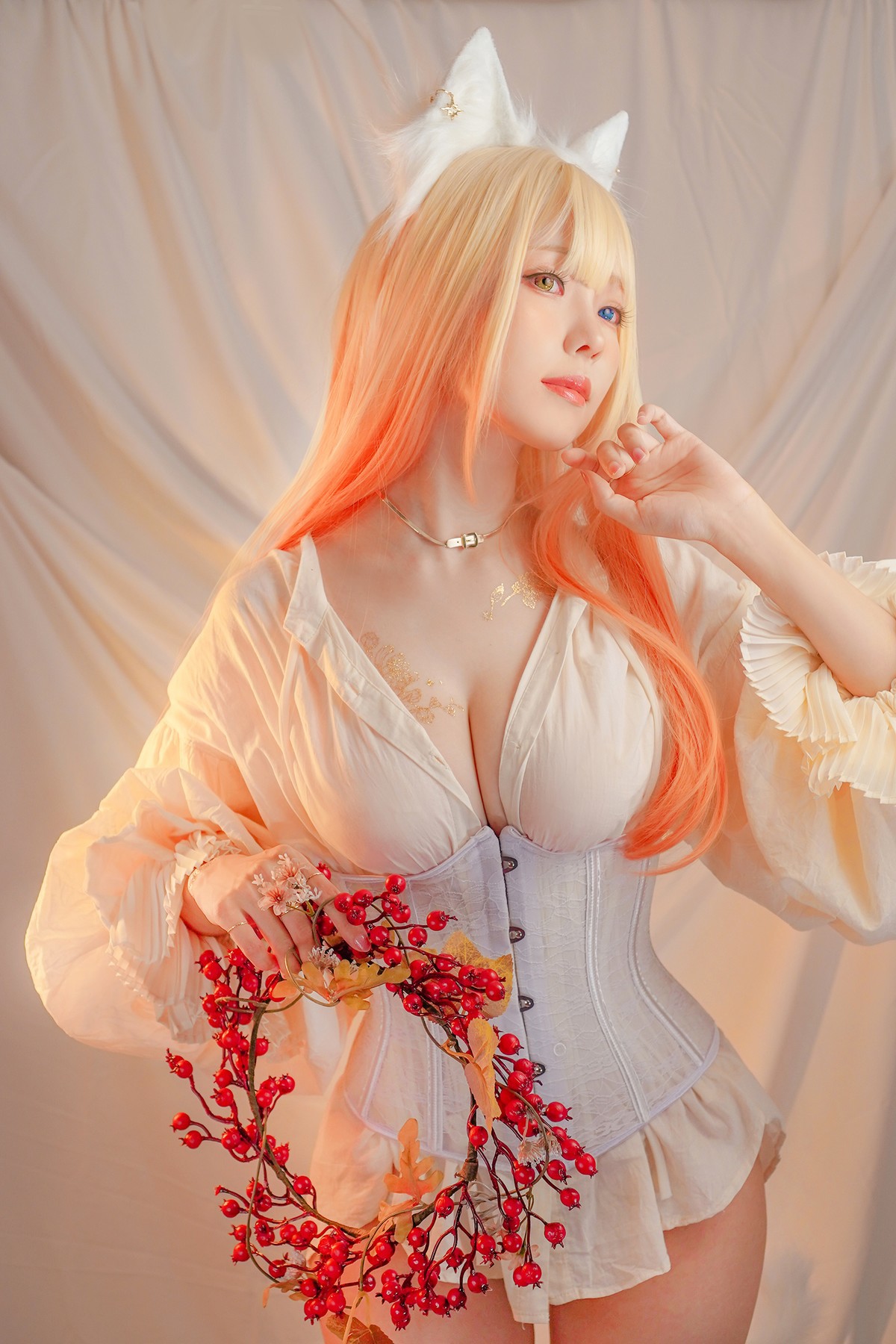 Cosplay ElyEE子 Cat魔女與貓(28)