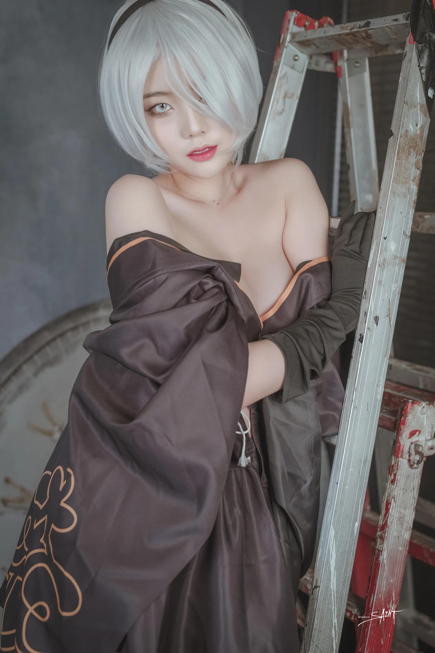 Yuna 유나, [SAINT Photolife] Nier Automata 2B(8)