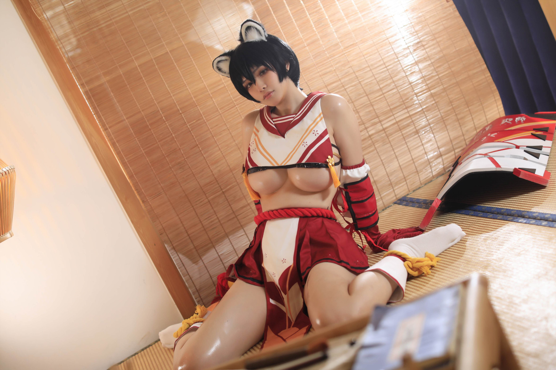 Cosplay 前羽_rr 碧蓝档案 春日椿(18)