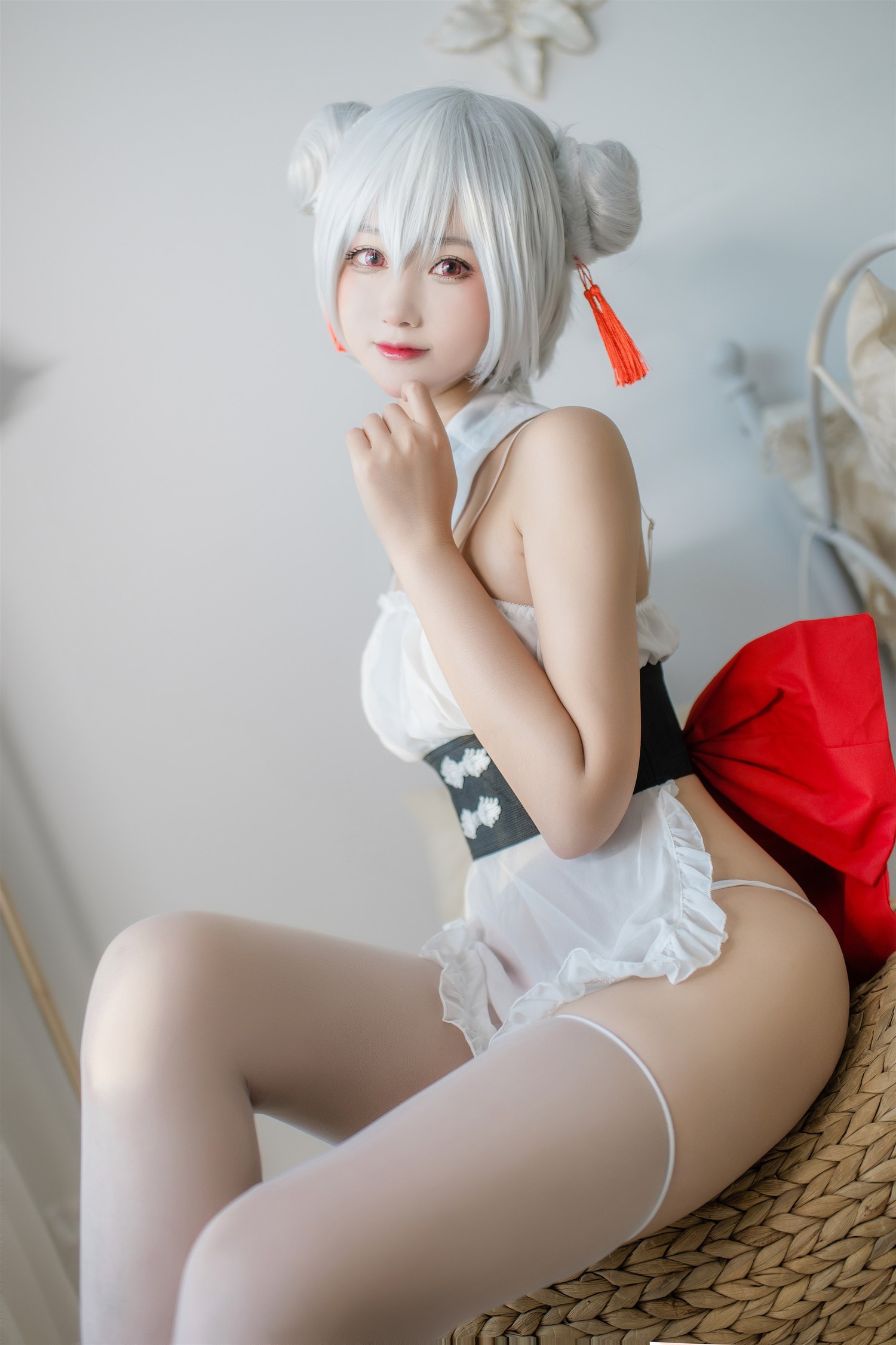 Cosplay 羽生三未 中華厨娘(11)