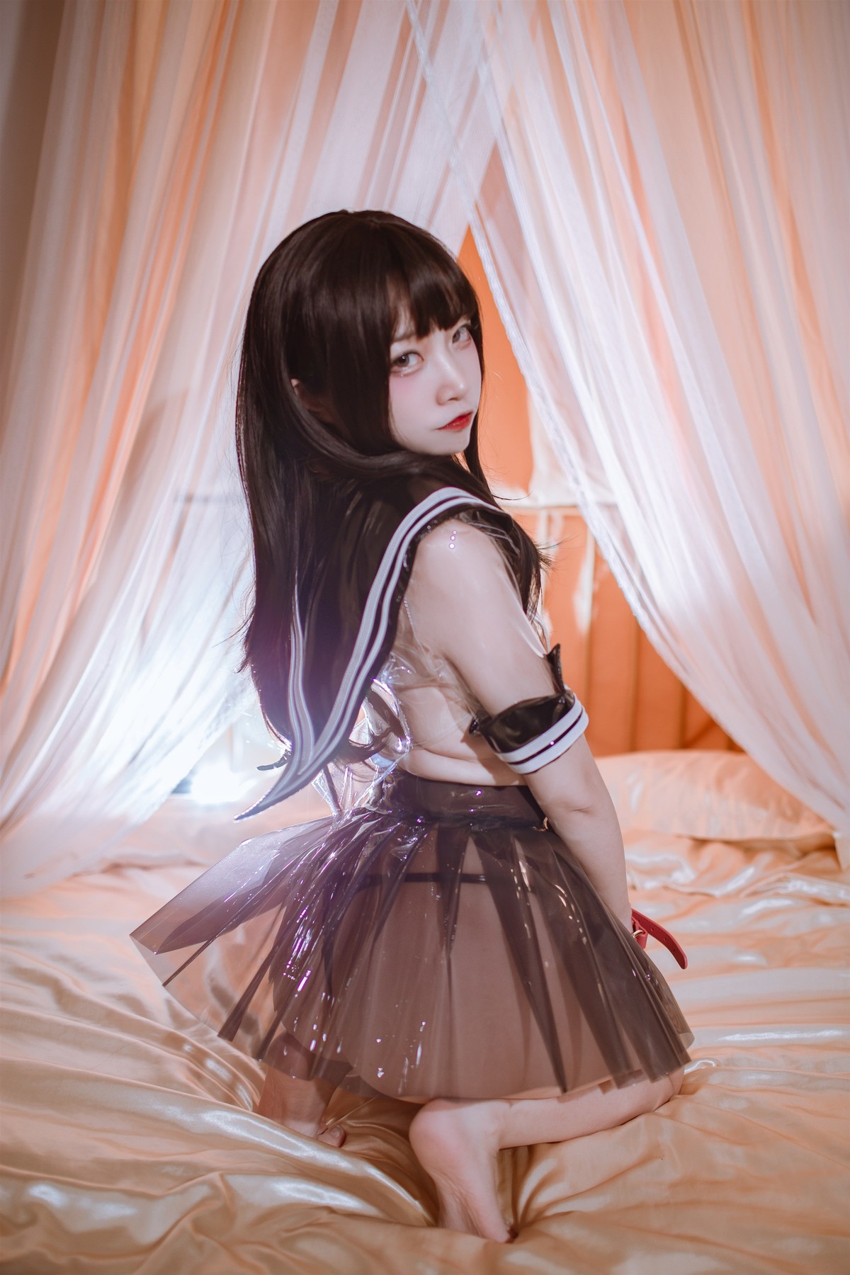 Cosplay 二佐Nisa 透明JK(35)