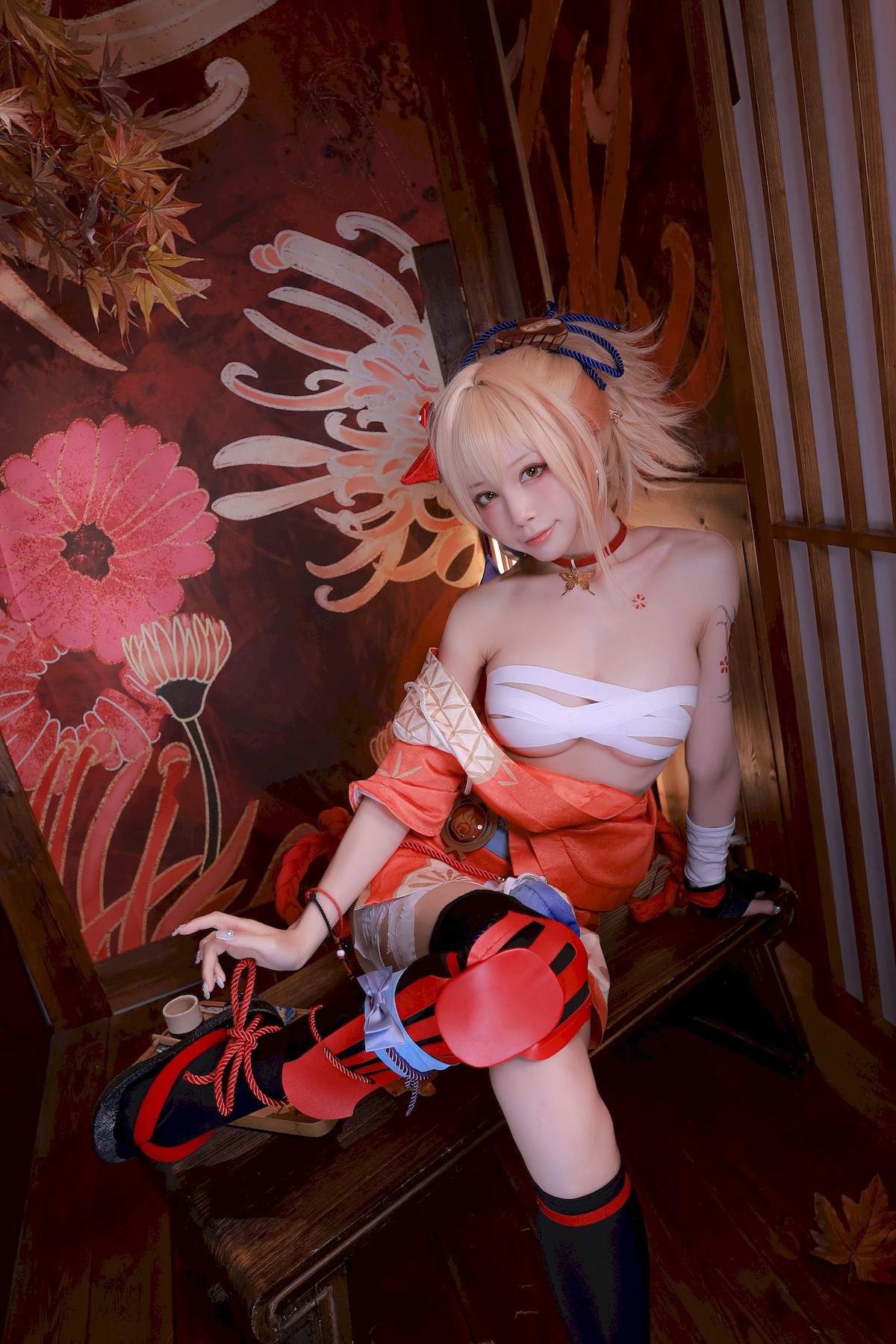 水淼aqua Cosplay 宵宫 Vol.01(22)