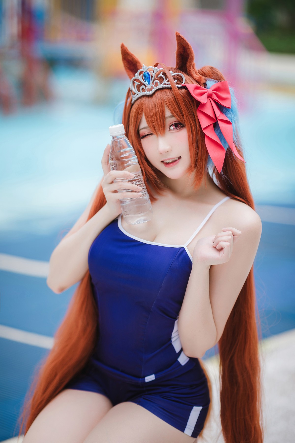 Cosplay 瓜希酱福利 赛马娘 大和赤骥(23)