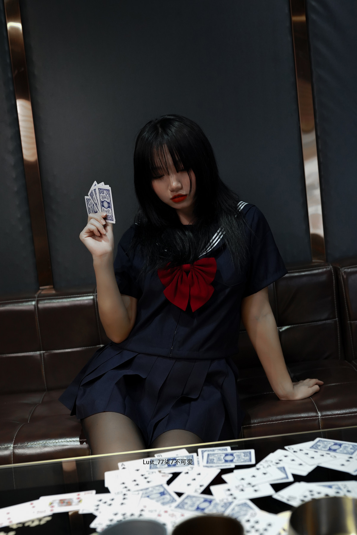 Cosplay 柒柒要乖哦 反差JK少女 Set.03(15)