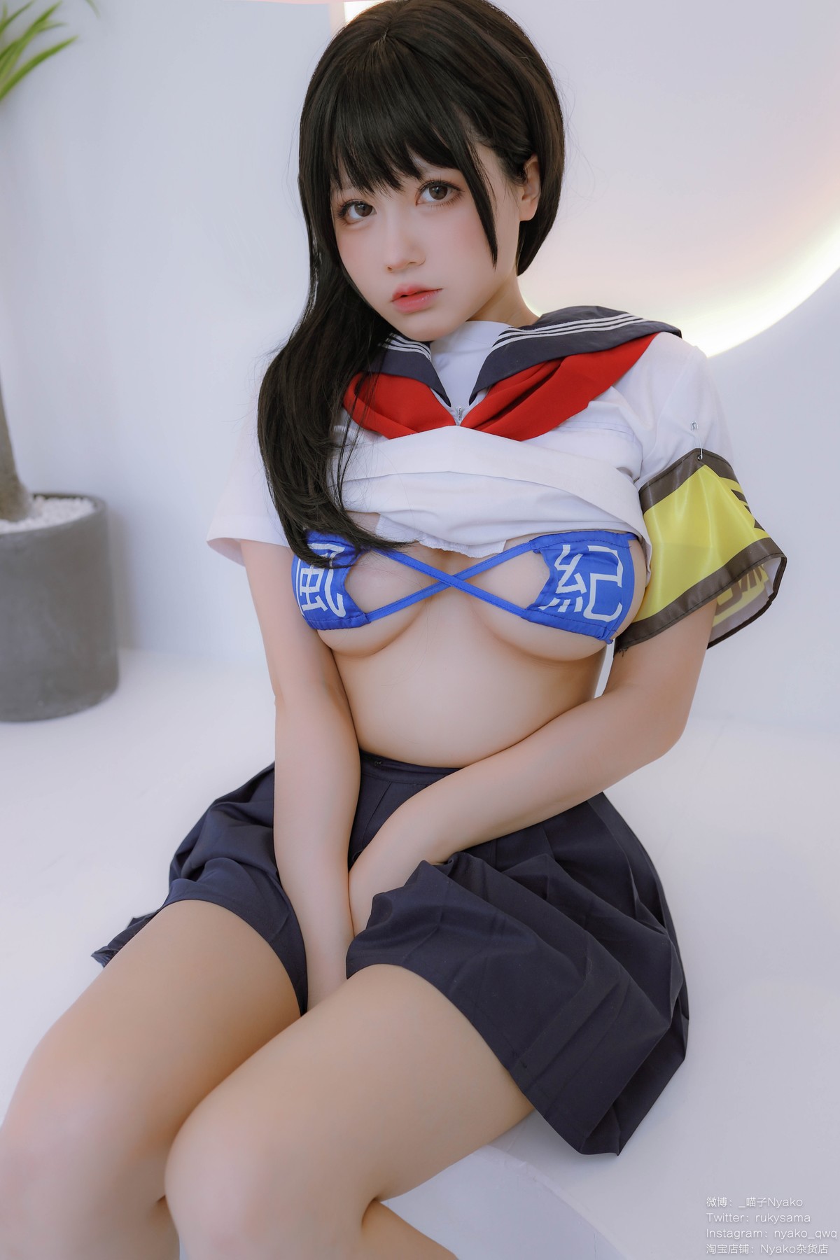 Cosplay Nyako喵子 风纪委员(39)