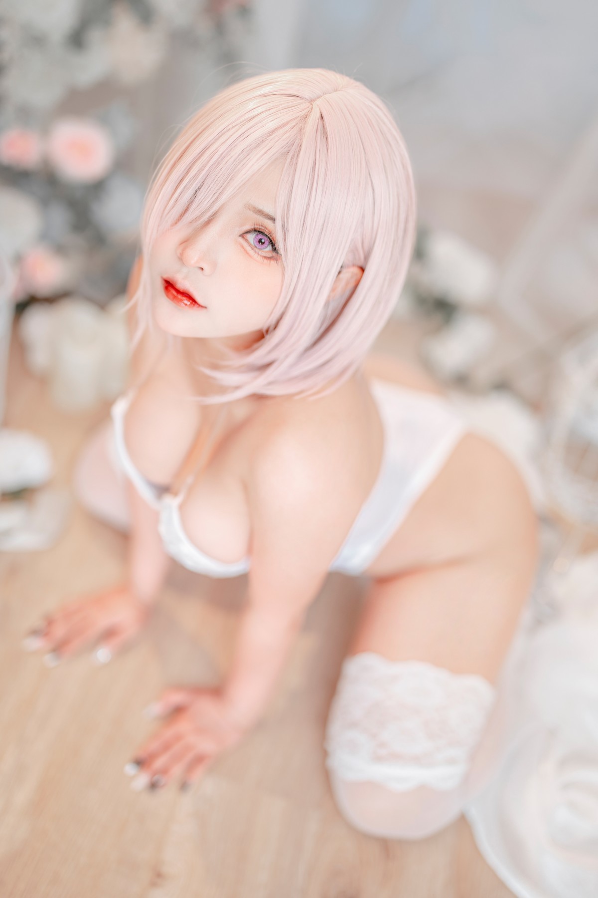 Cosplay SayoMomo小桃 Mashu Kyrielight(9)